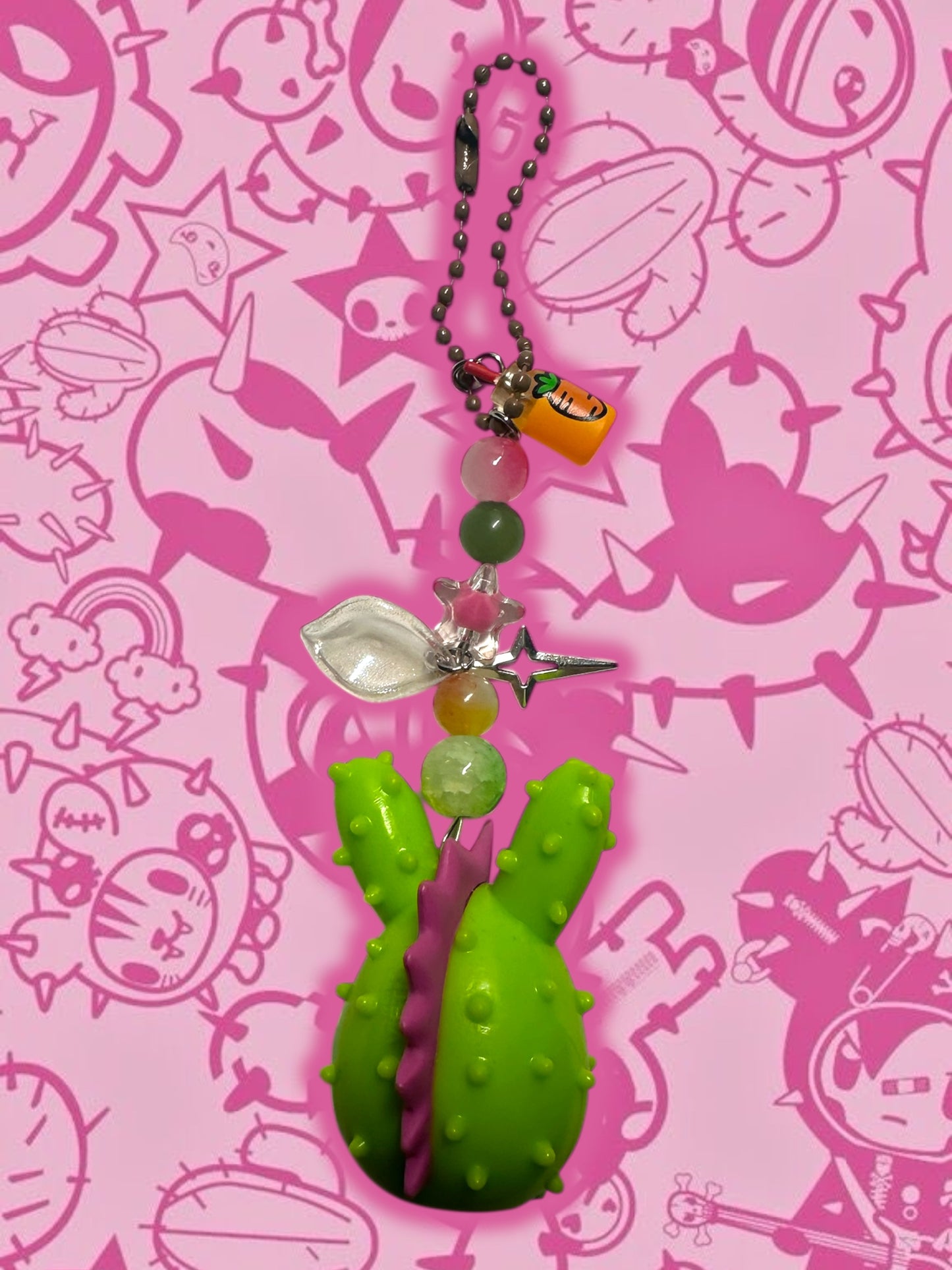 Tokidoki Spike keychain