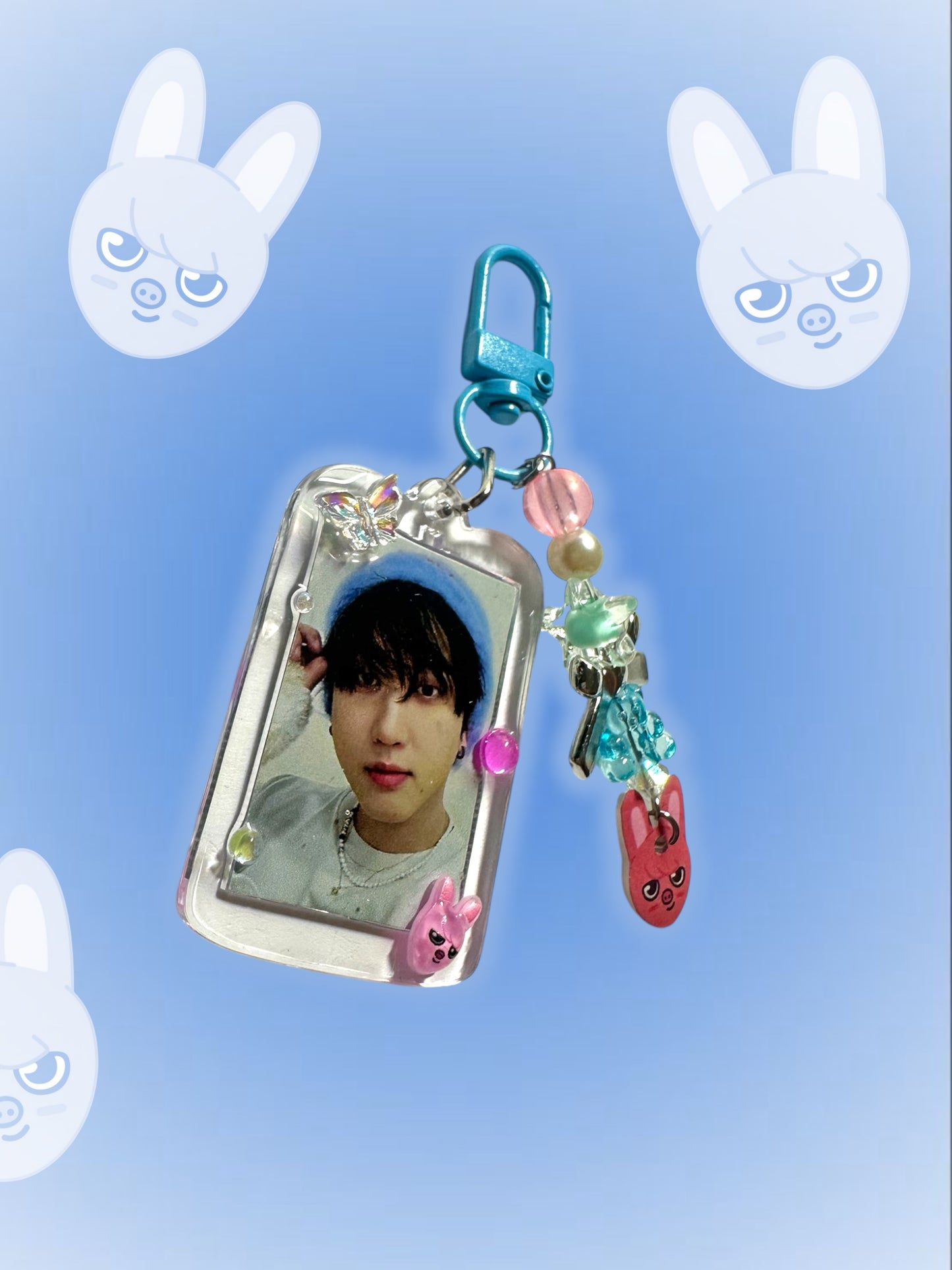 Stray kids Skzoo Changbin inspired keychain