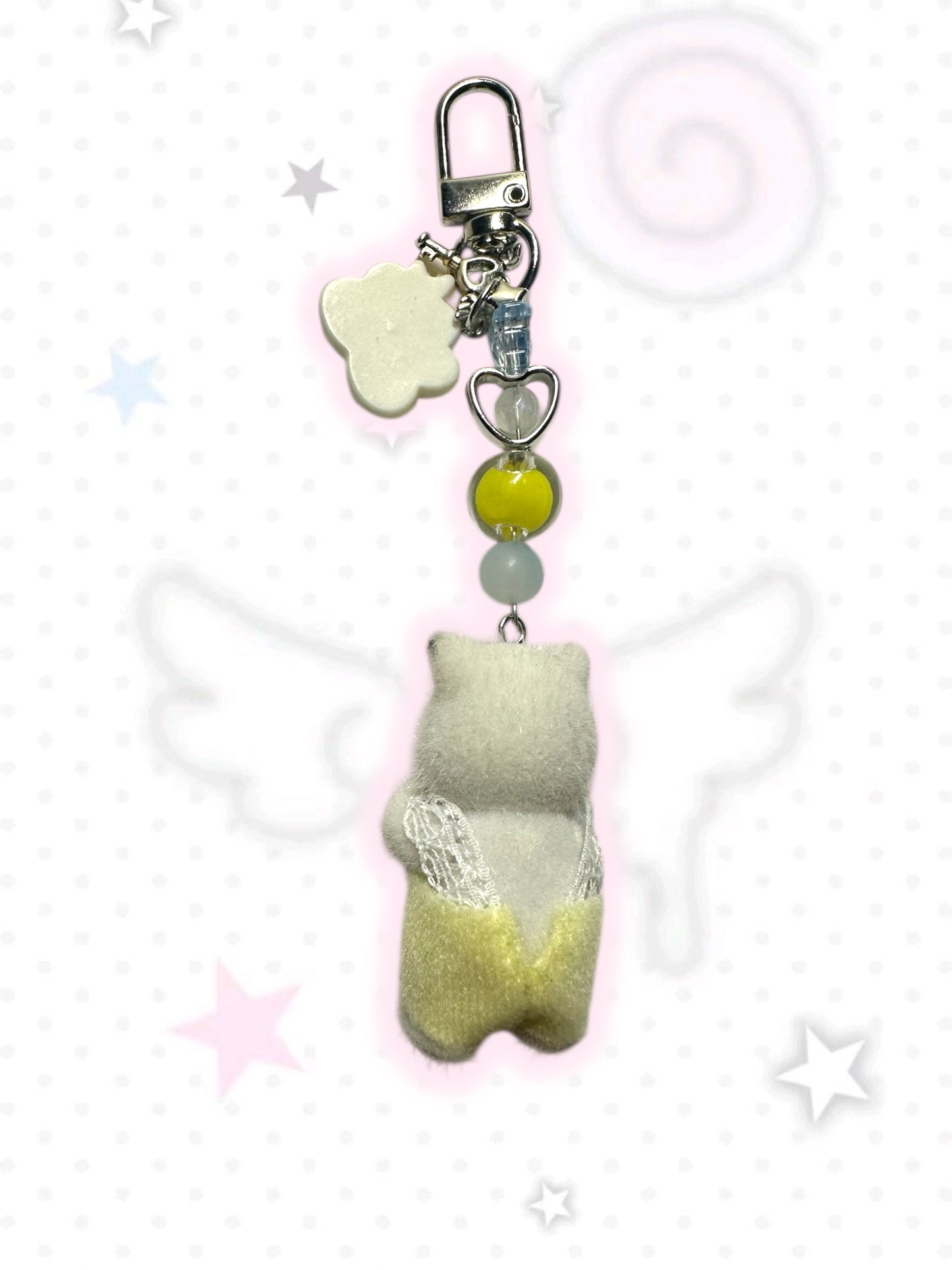 Calico Critter Cat keychain