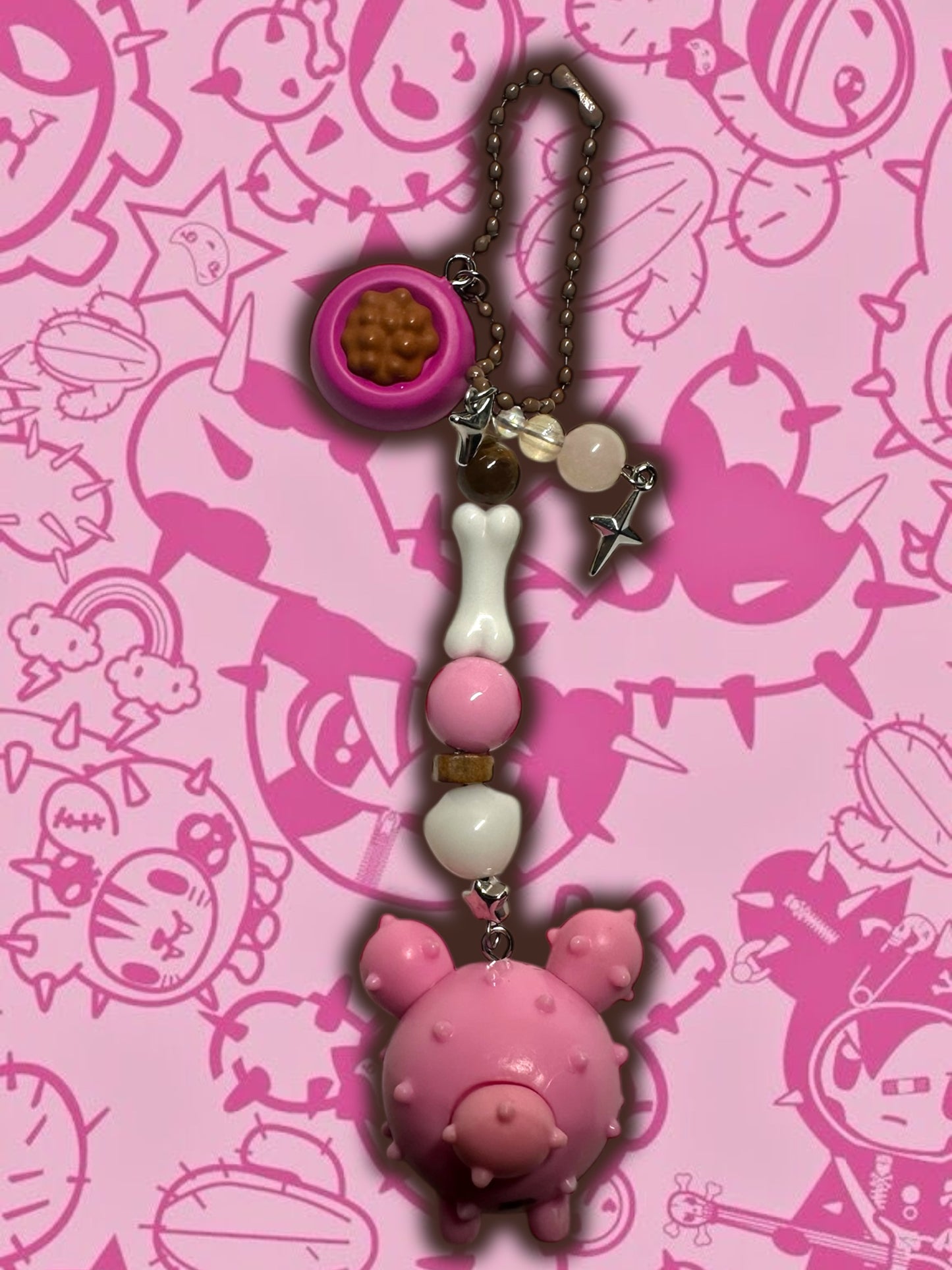 Tokidoki Polpettina keychain