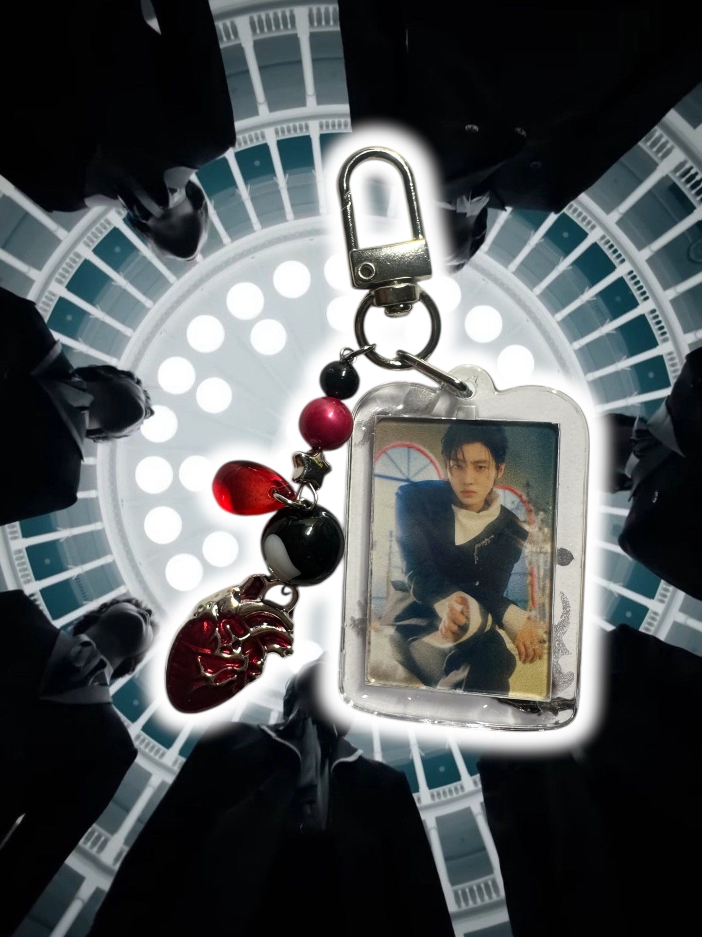 Enhypen Dark blood inspired keychain Sunghoon