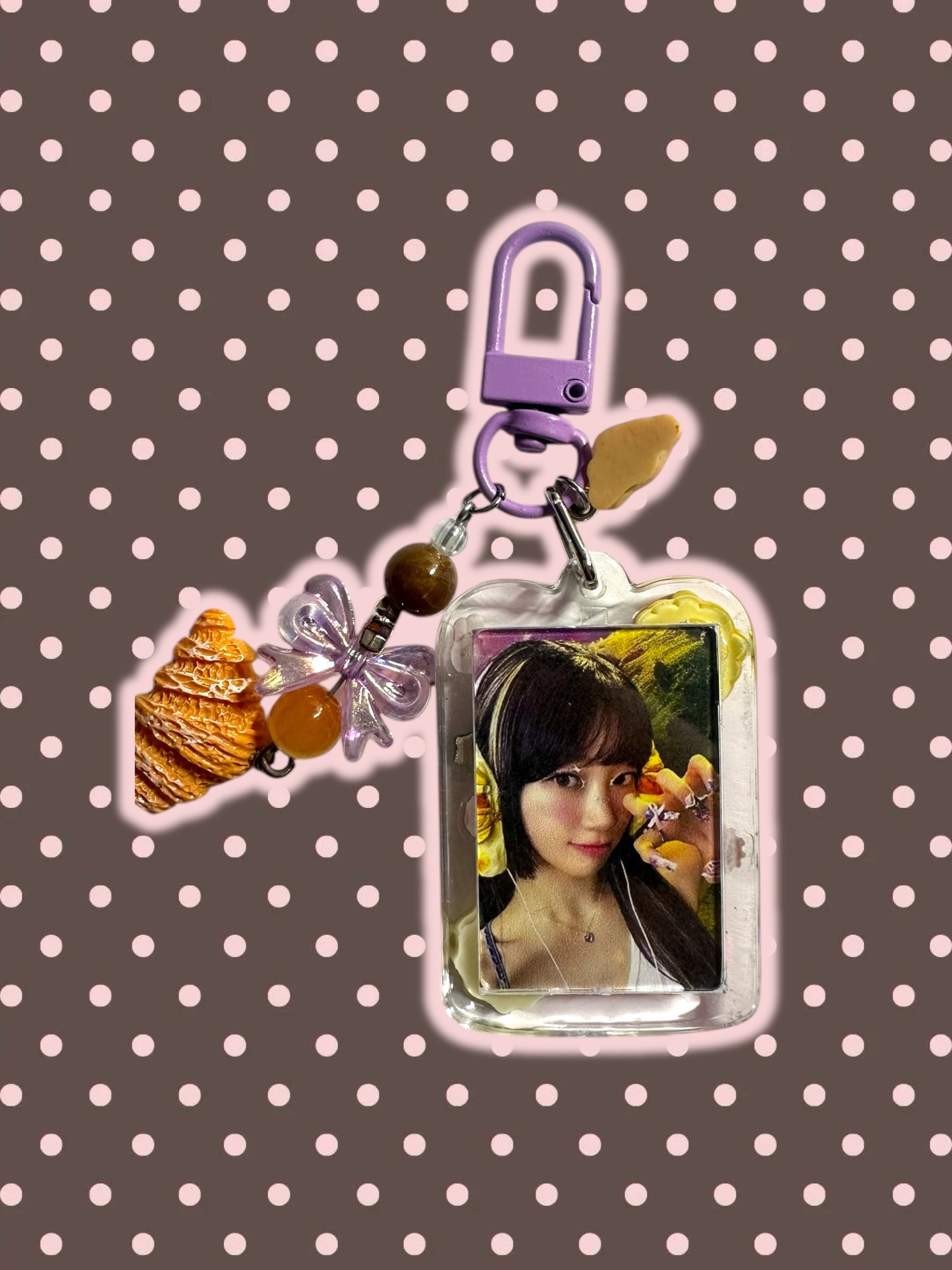 Le Sserafim Kazuha Crazy Inspired Keychain