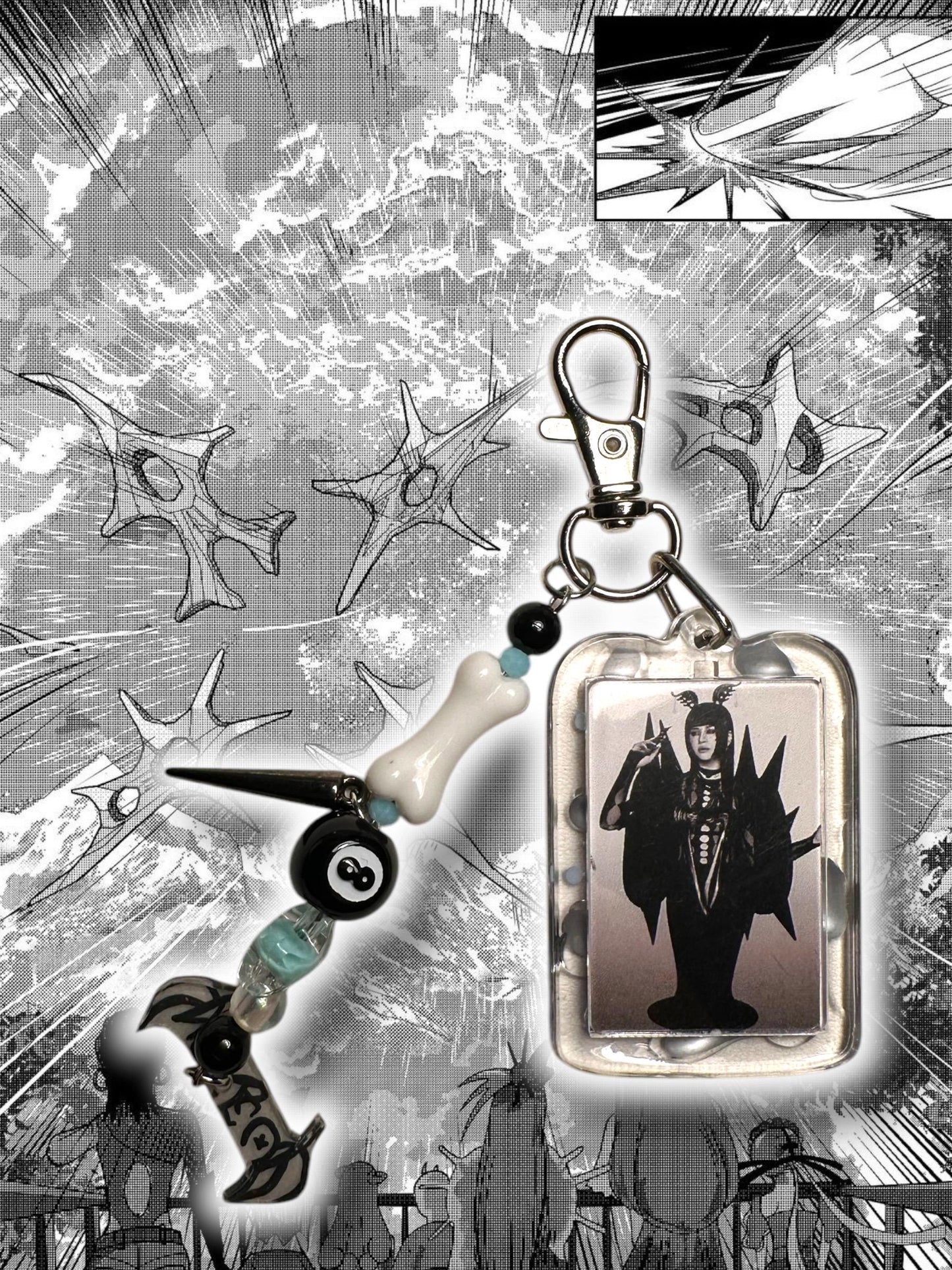 XG Xtradinary Girls Harvey Woke up inspired keychain