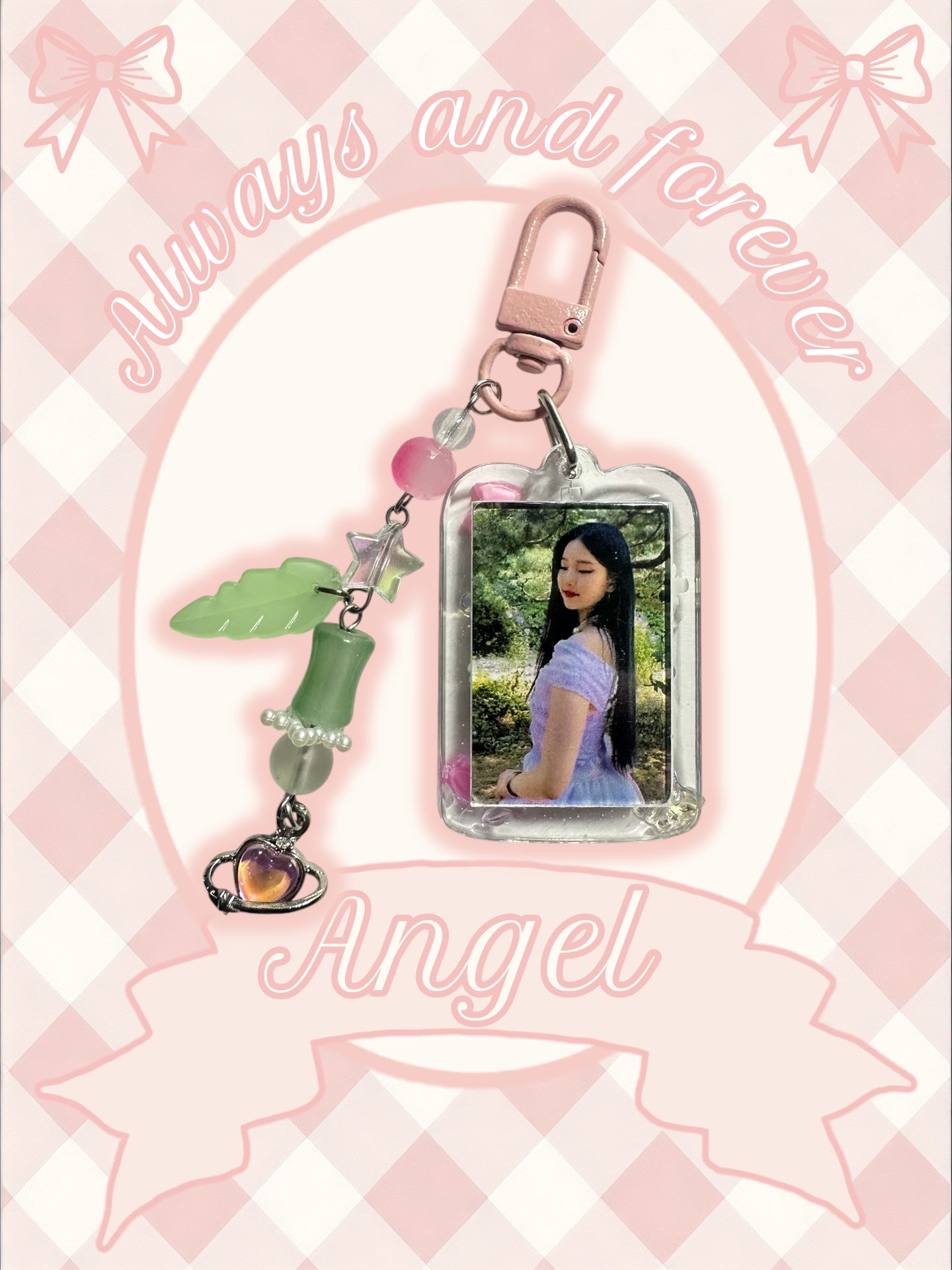 Stayc Isa princess inspired keychain