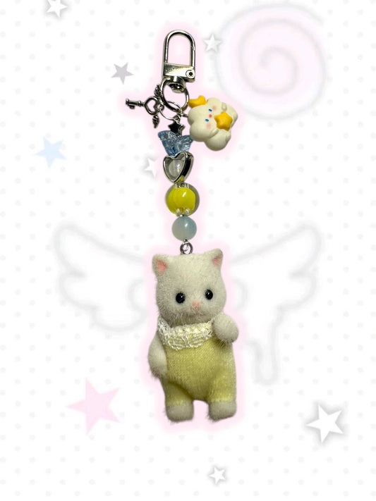 Calico Critter Dog keychain