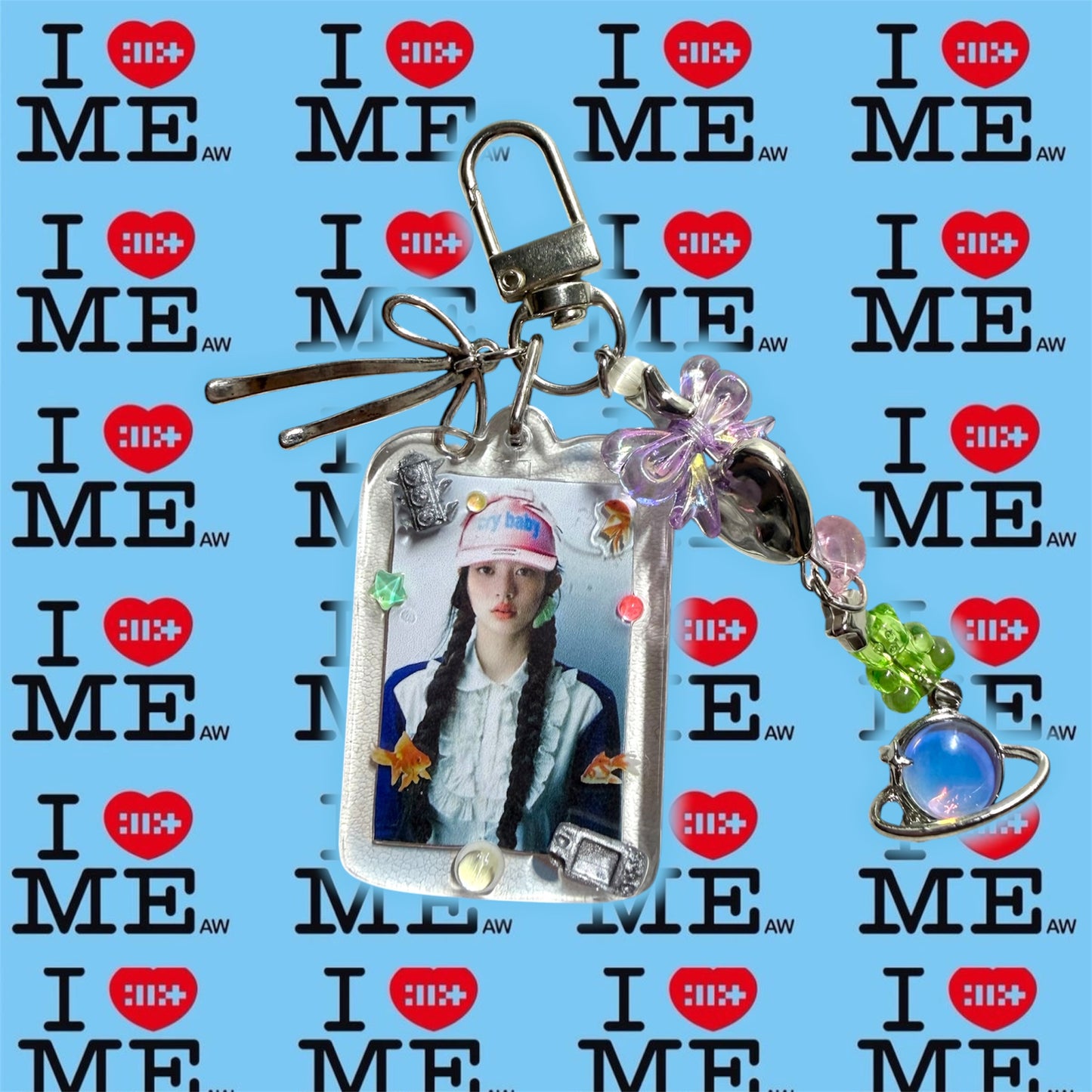 Illit Not Cute Anymore Minju Keychain