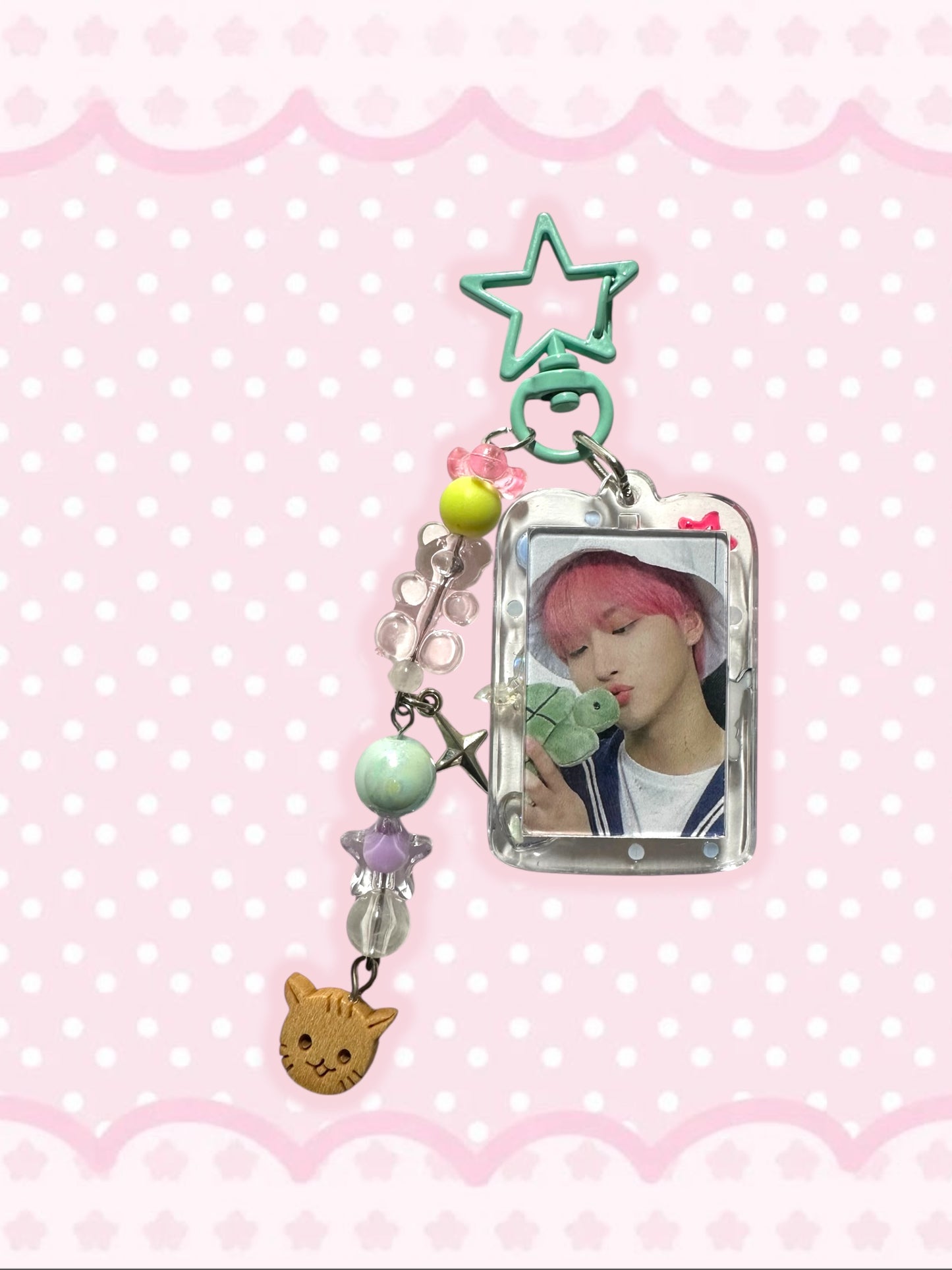 Ateez Seonghwa inspired keychain