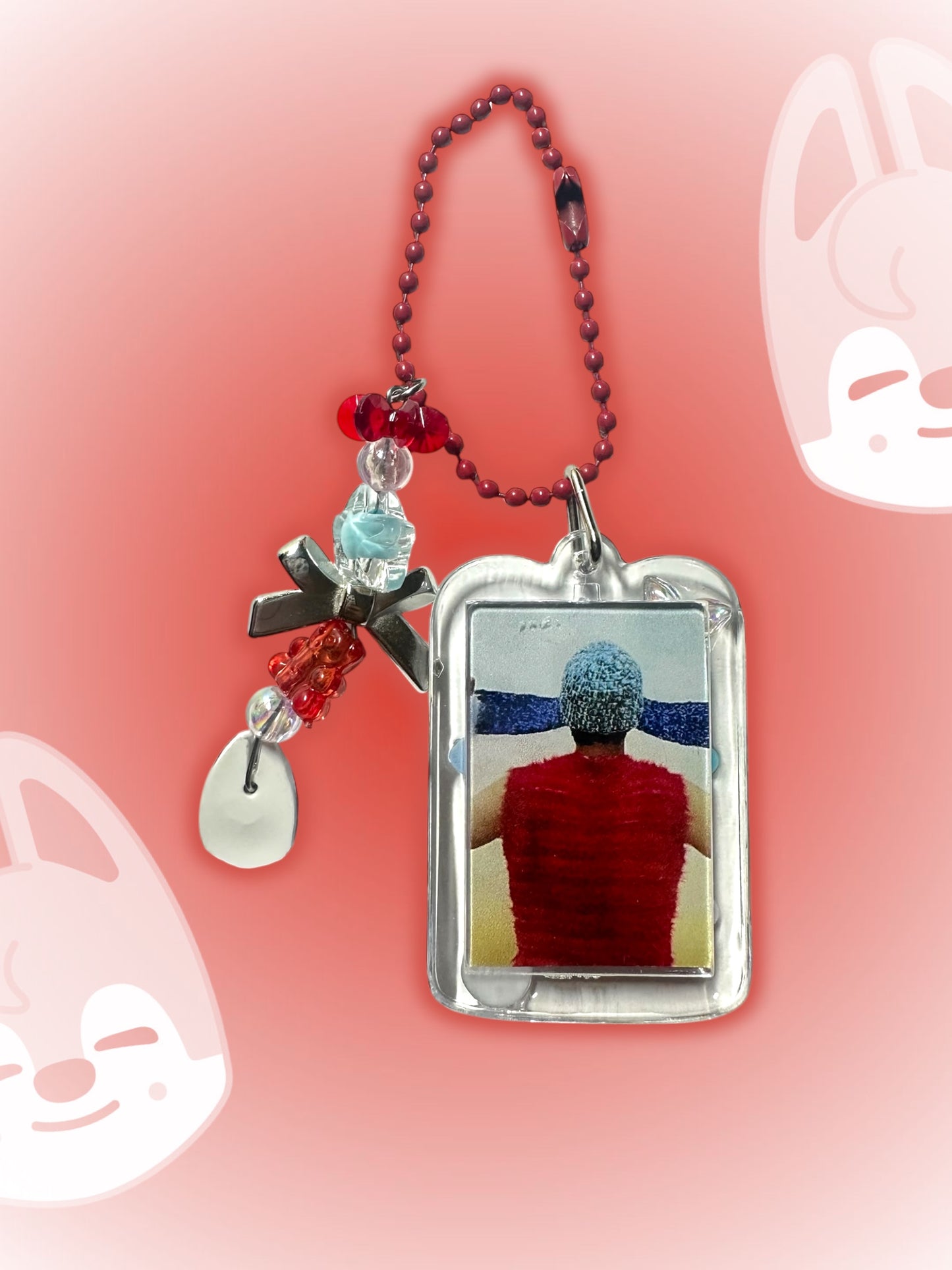 Stray Kids Skzoo Bang Chan inspired keychain
