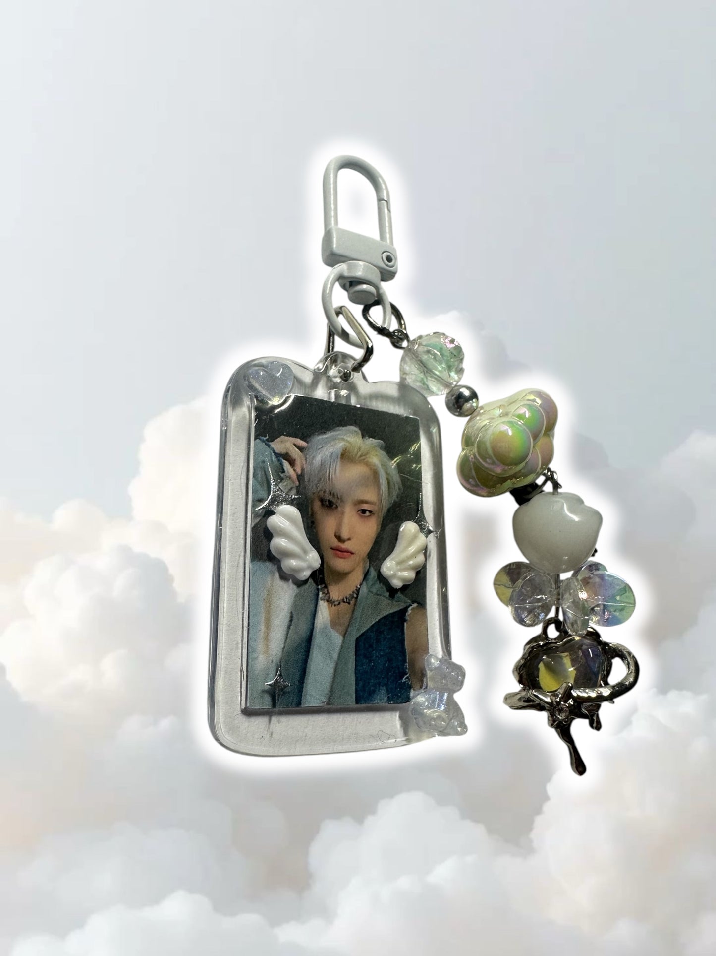 Ateez Seonghwa Halazia inspired keychain