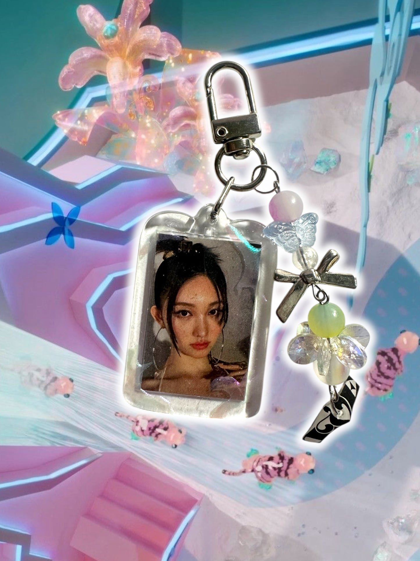 Ive Gaeul Heya inspired keychain