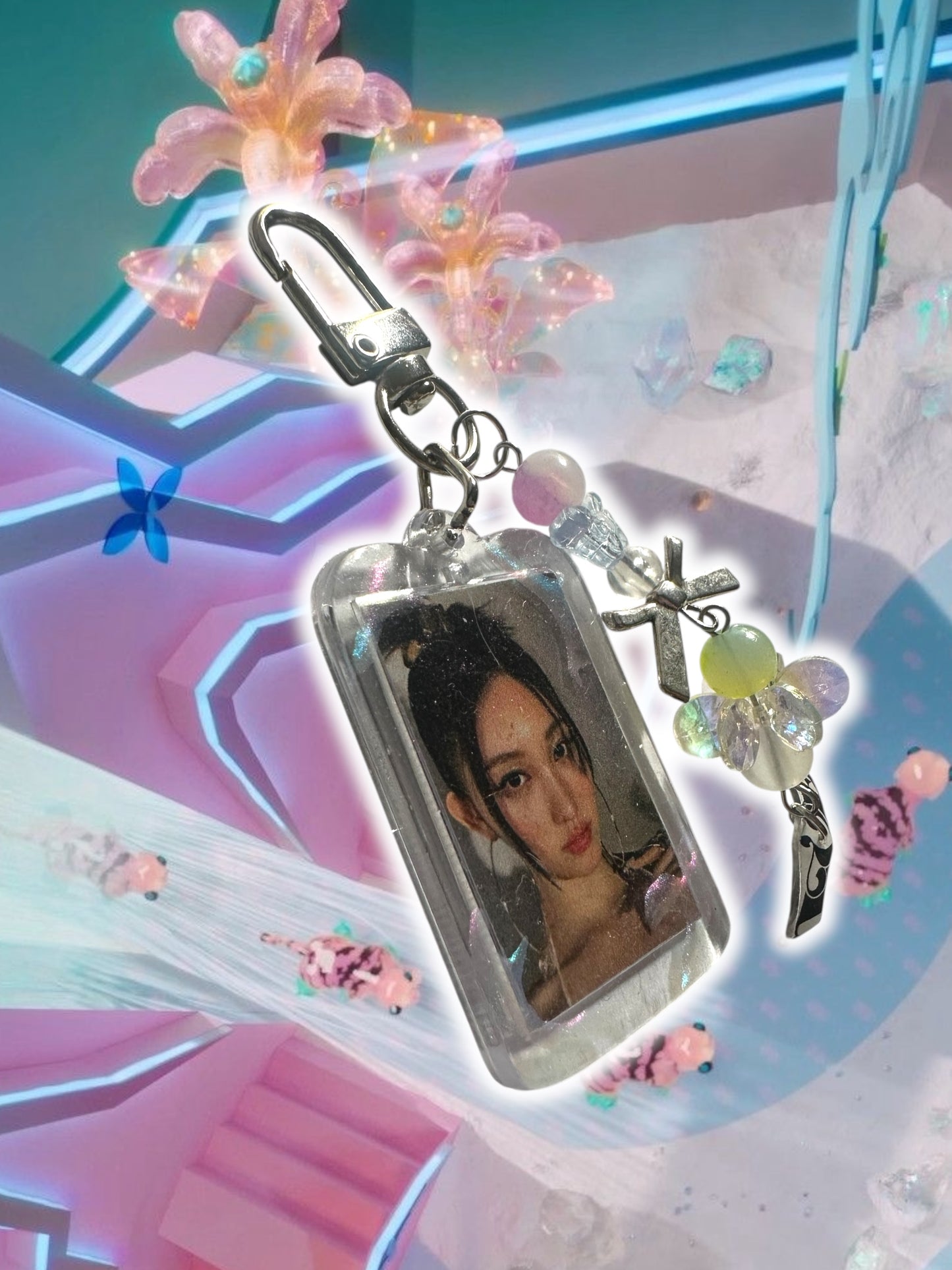 Ive Gaeul Heya inspired keychain