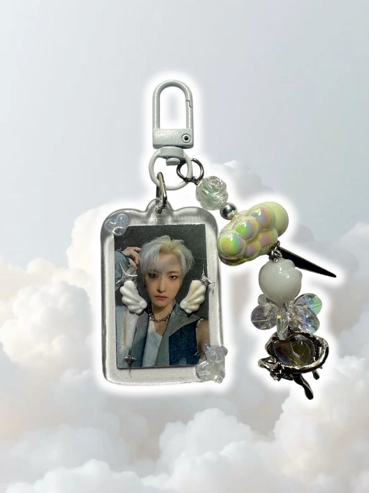 Ateez Seonghwa Halazia inspired keychain