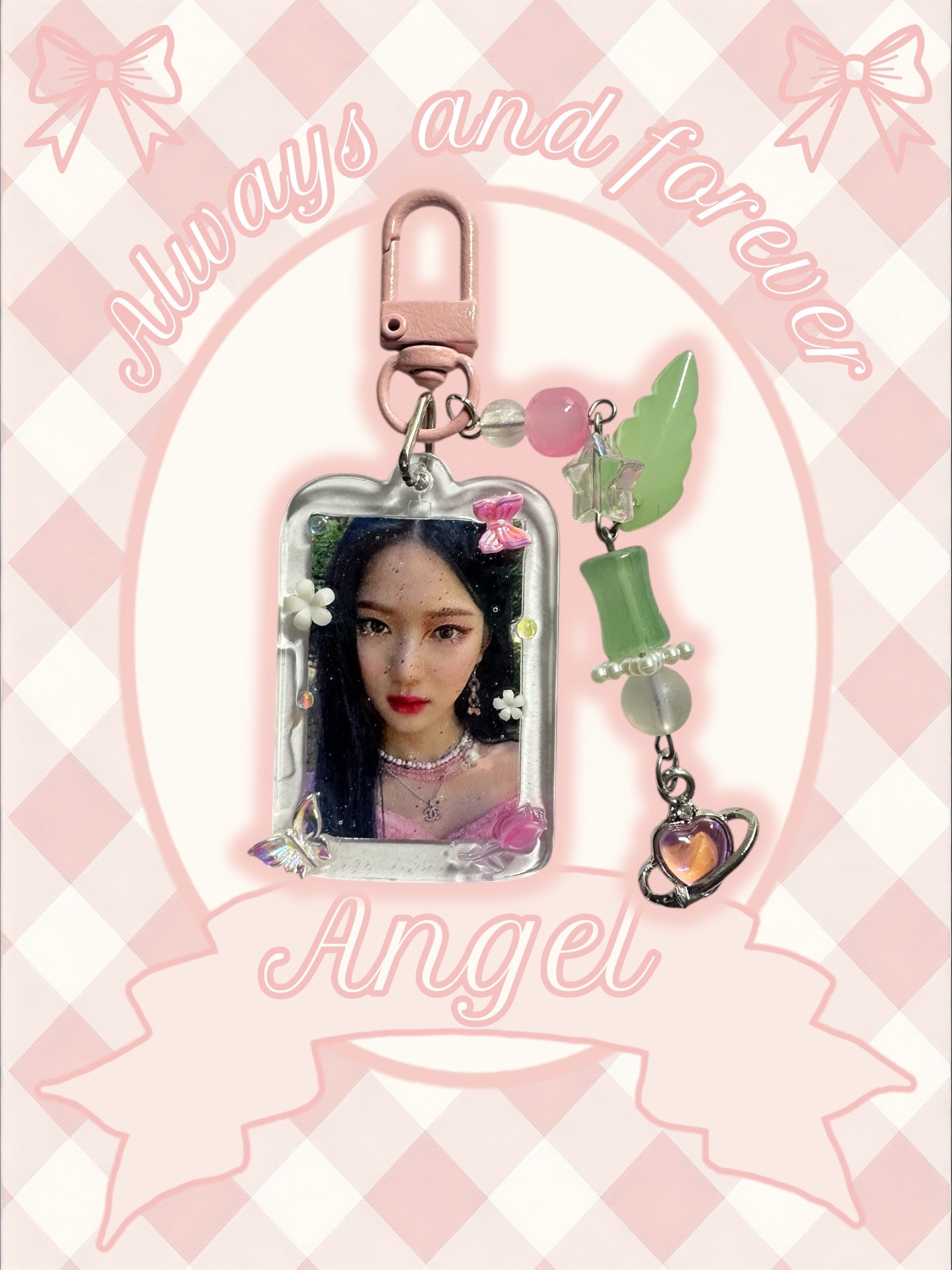 Stayc Isa princess inspired keychain