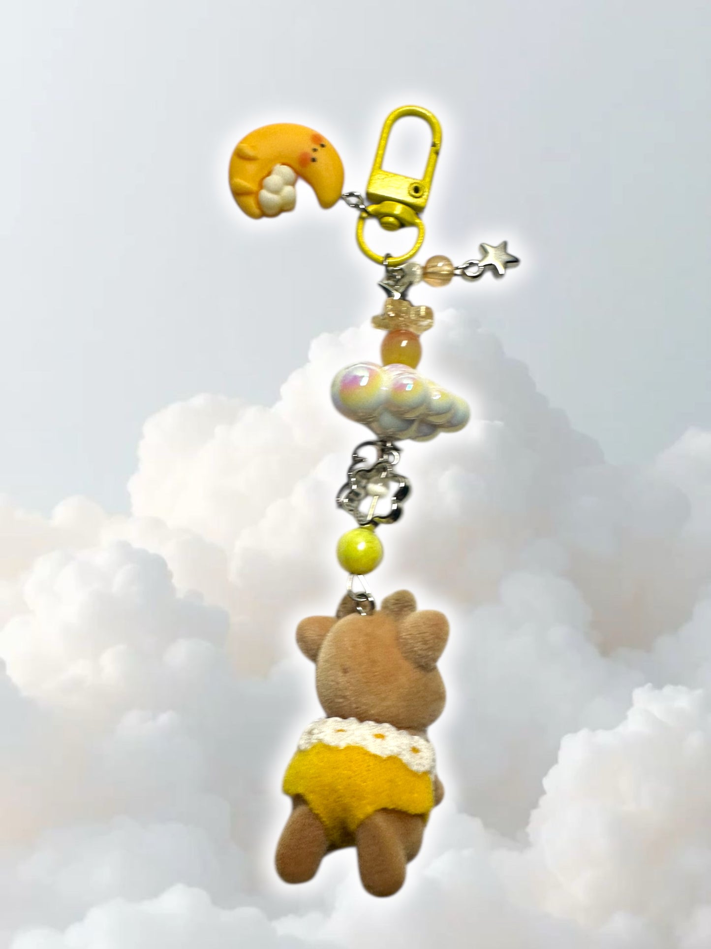 Calico CritterCloud Reindeer keychain
