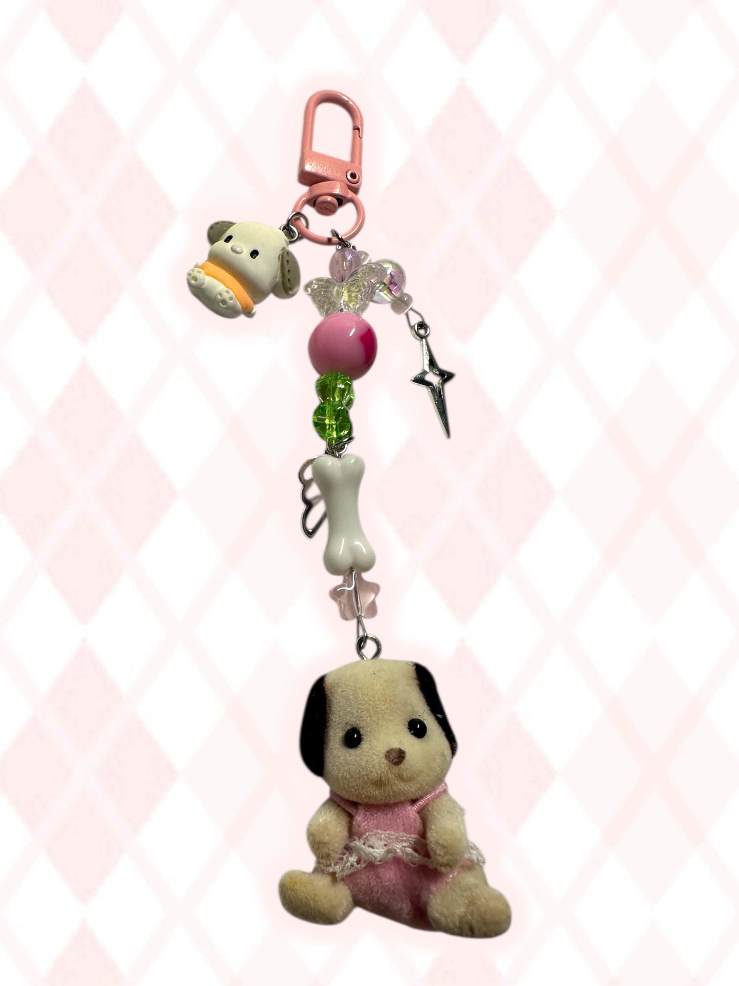 Calico Critter Dog keychain