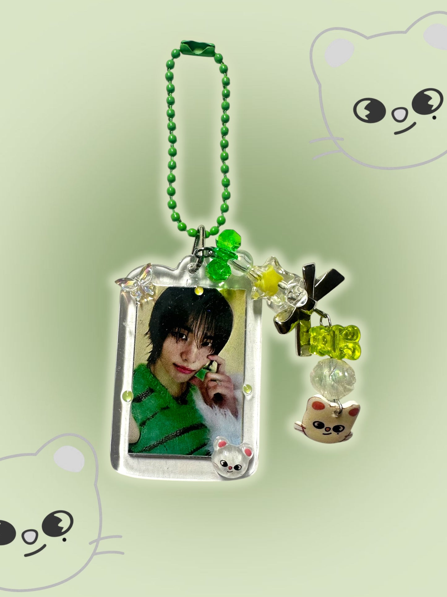 Stray kids Skzoo Hyunjin inspired keychain