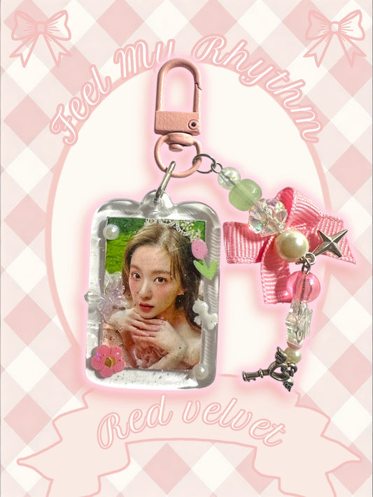 Red Velvet Feel My Rhythm inspired keychain Irene
