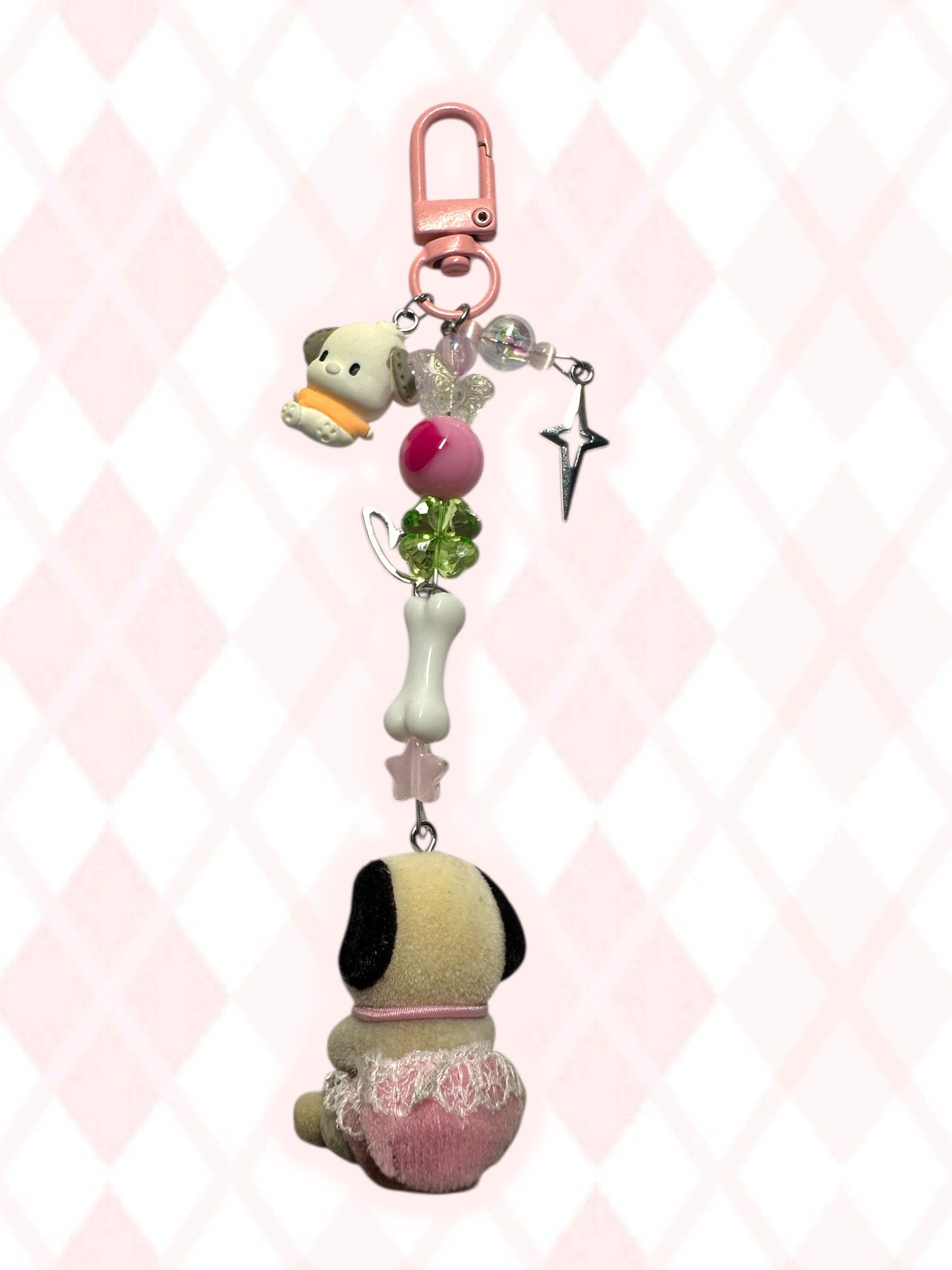 Calico Critter Dog keychain