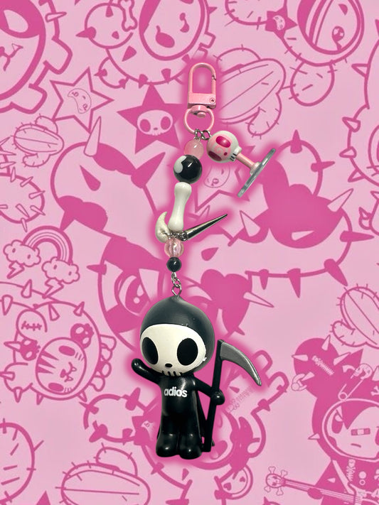 Tokidoki Grim Reaper Adios keychain