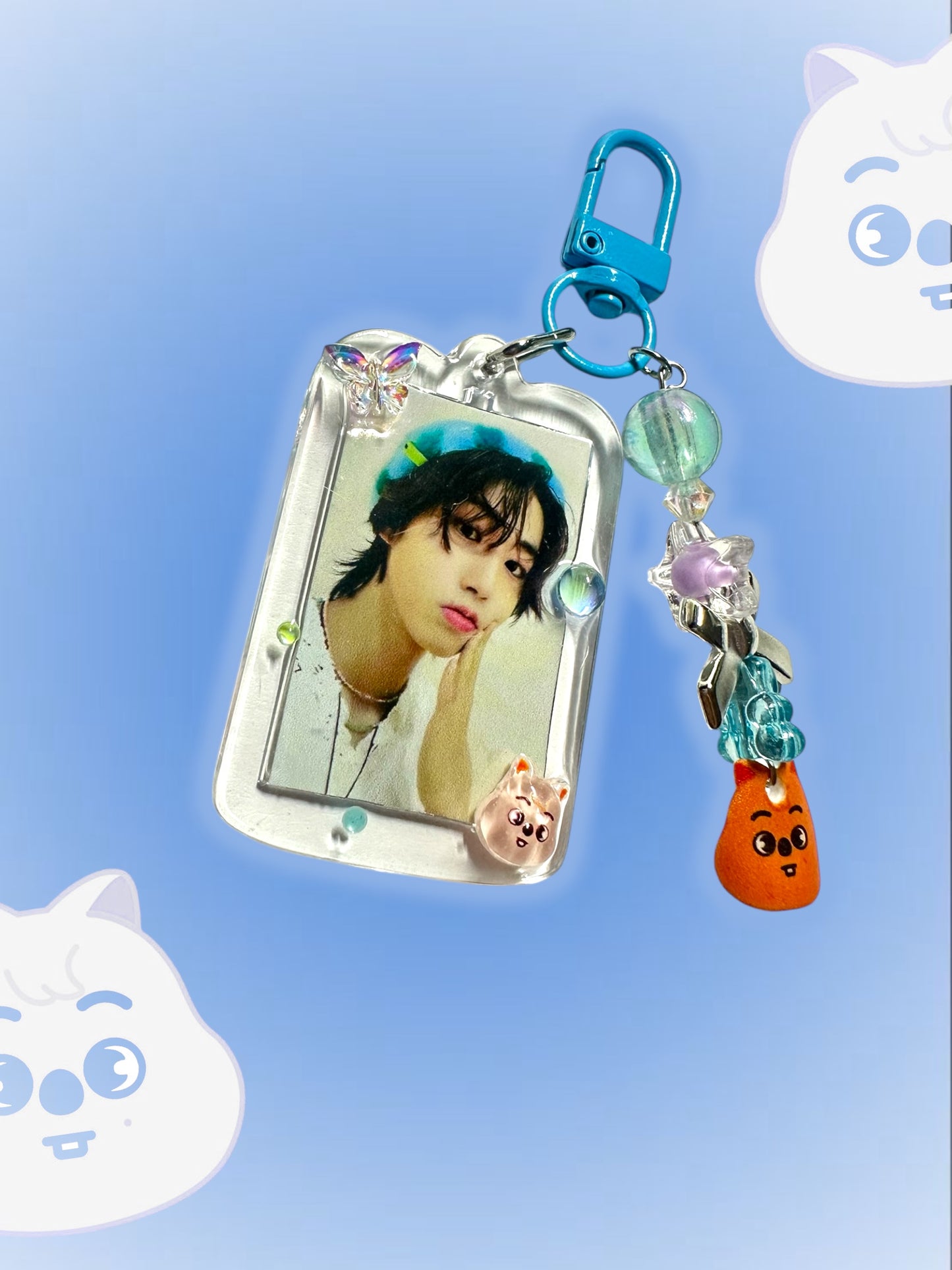 Stray kids Skzoo Han inspired keychain