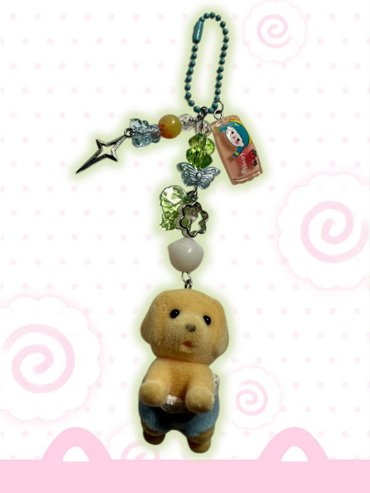 Calico Critter Dog keychain