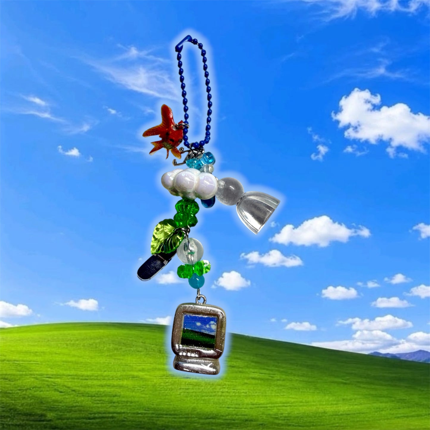 Frutiger Aero Keychain