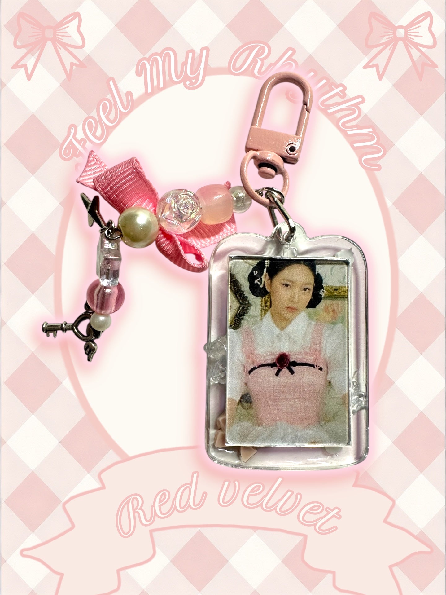 Red Velvet Feel My Rhythm inspired keychain Yeri