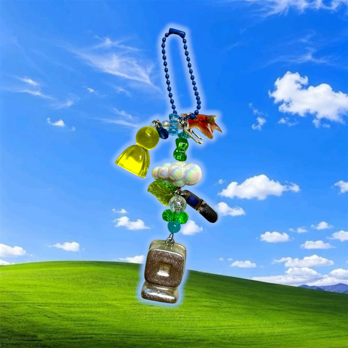Frutiger Aero Keychain