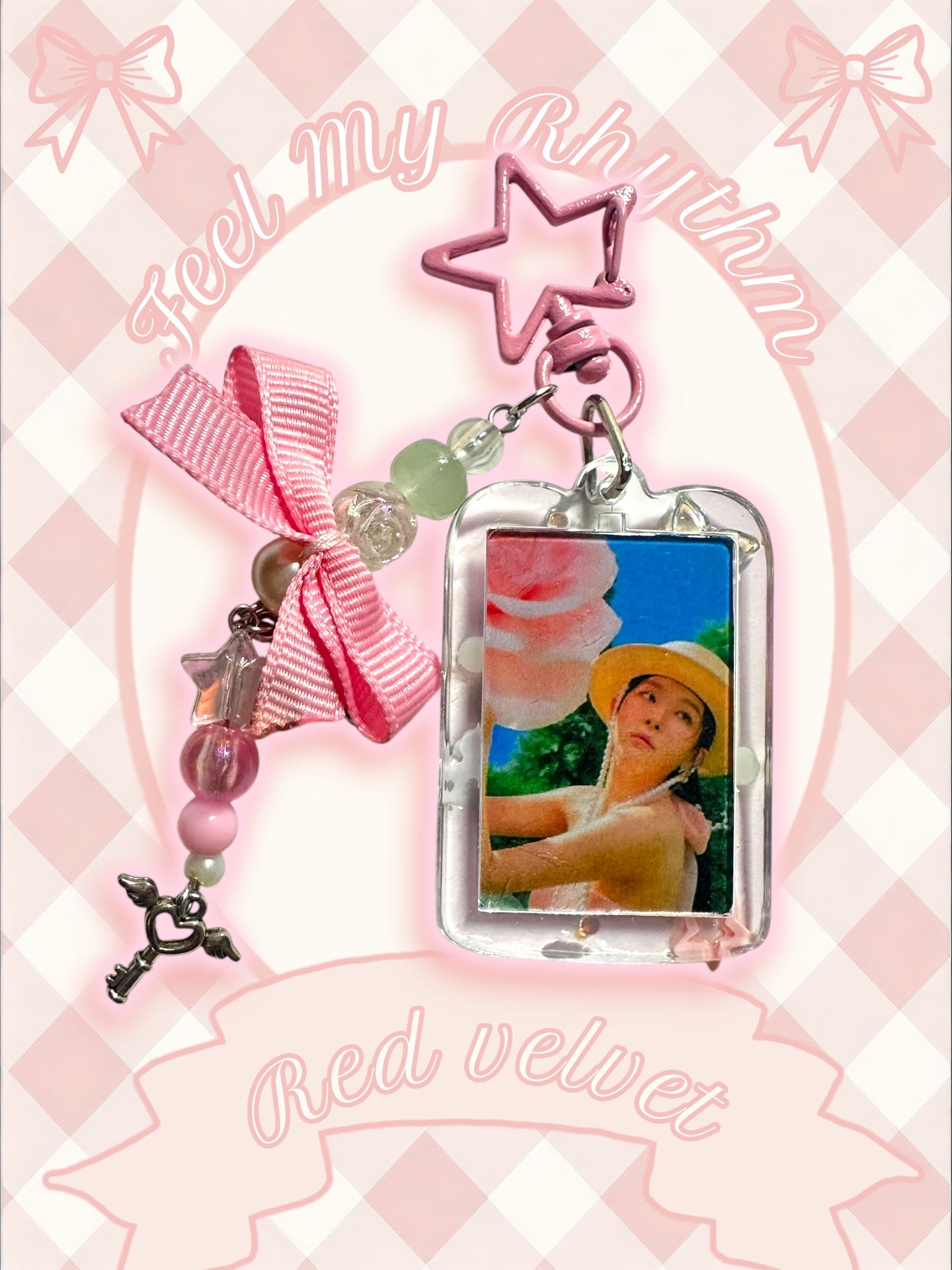 Red Velvet Feel My Rhythm inspired keychain Seulgi