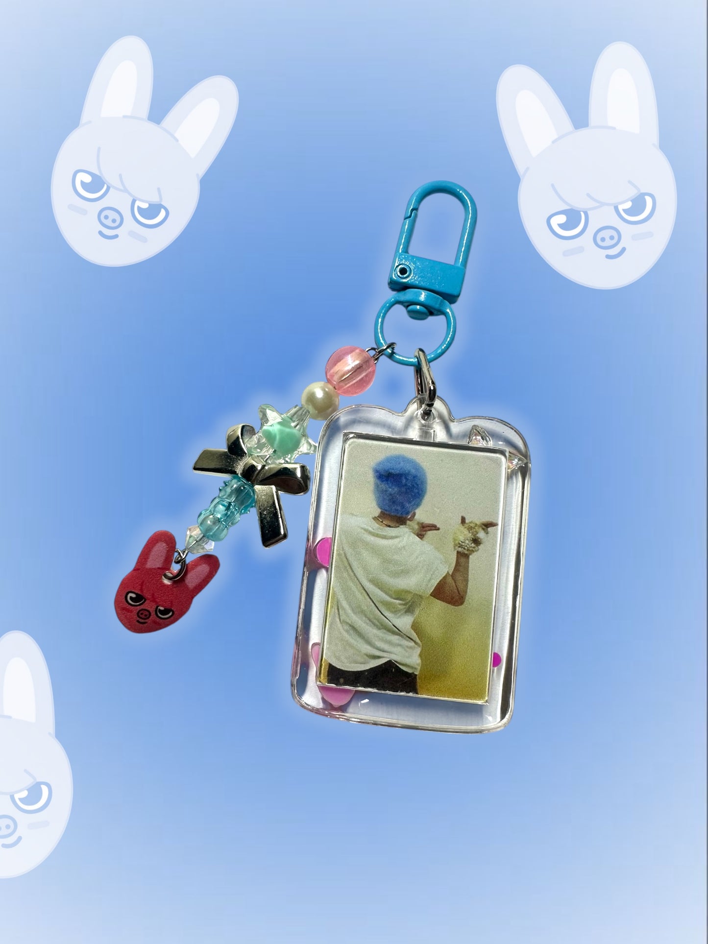 Stray kids Skzoo Changbin inspired keychain