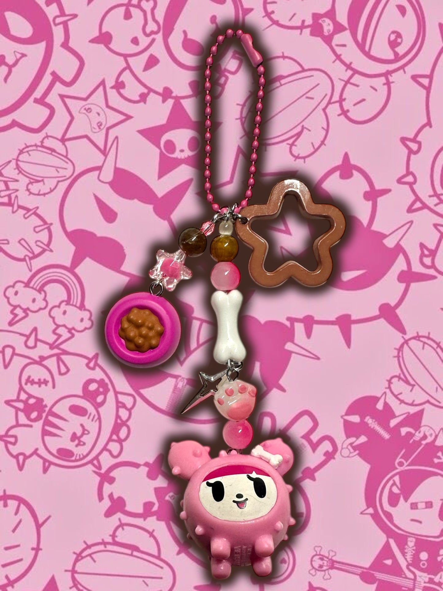 Tokidoki Polpettina keychain