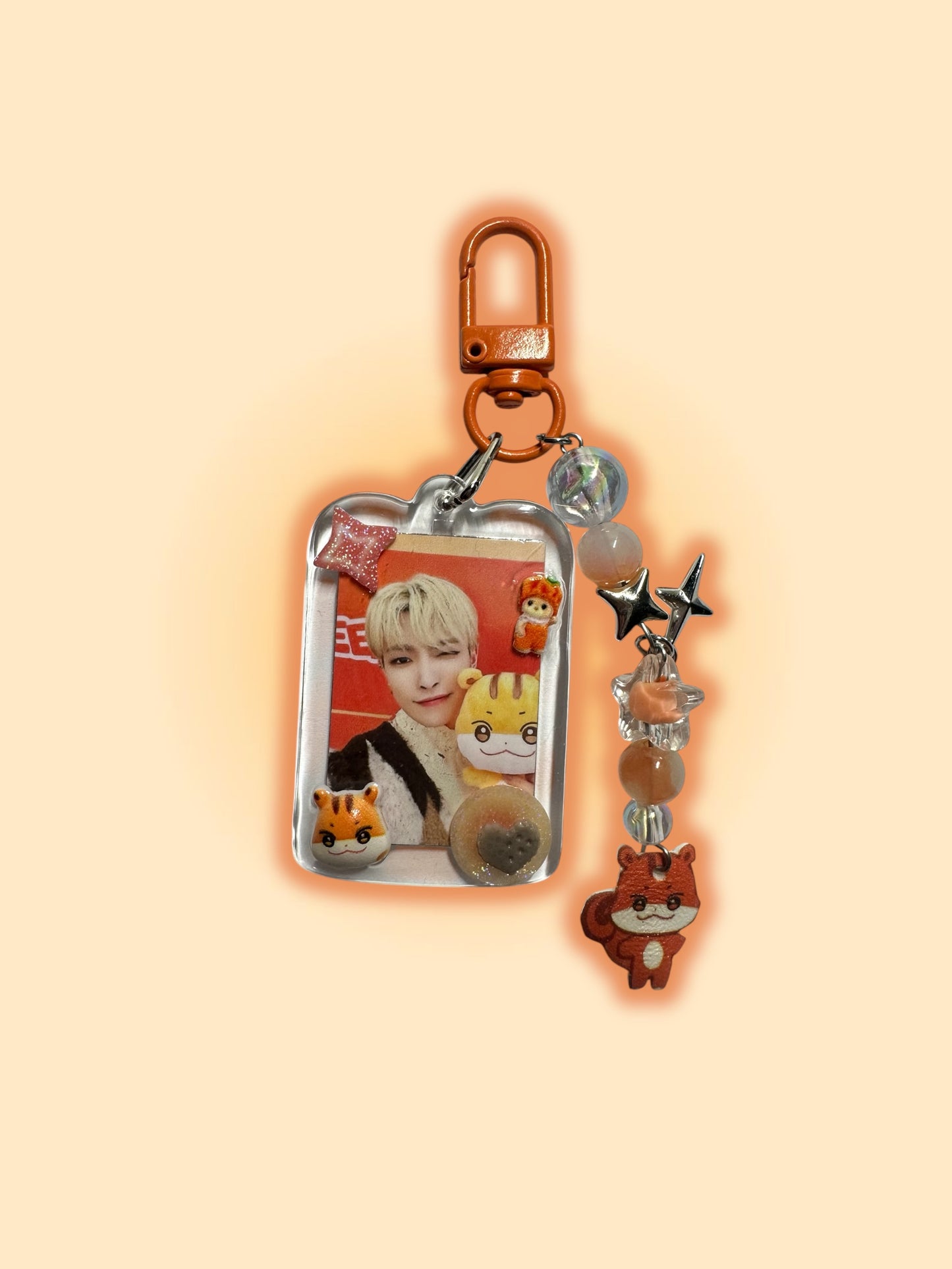 Ateez Aniteez Hongjoong inspired keychain