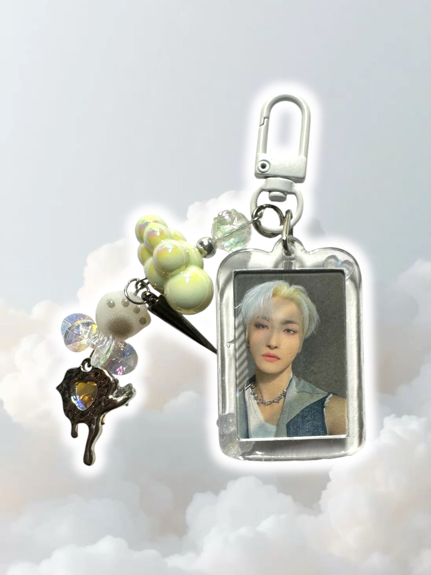 Ateez Seonghwa Halazia inspired keychain
