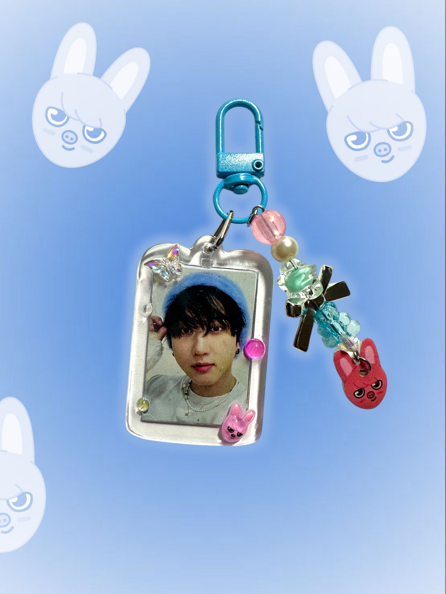 Stray kids Skzoo Changbin inspired keychain