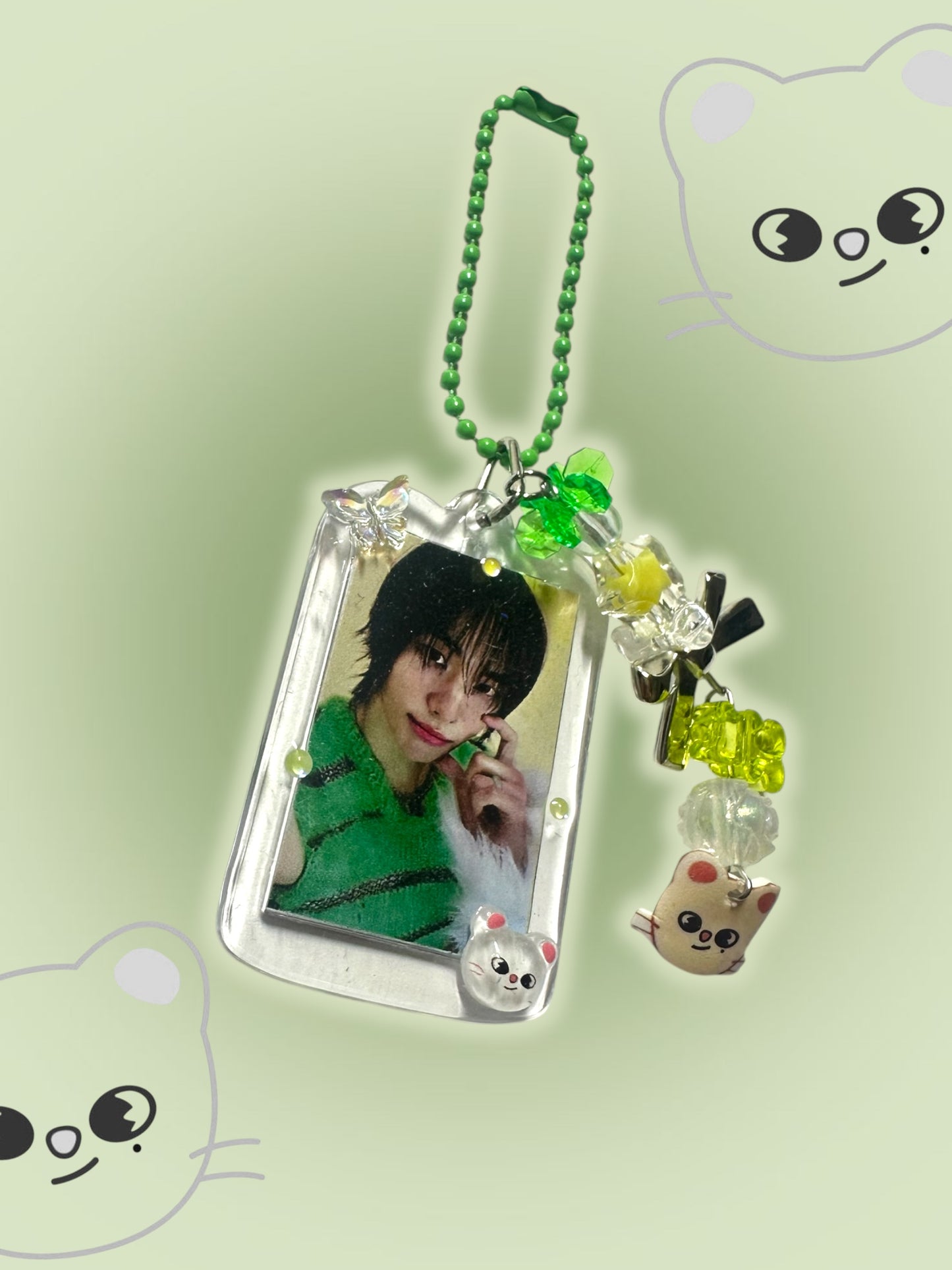 Stray kids Skzoo Hyunjin inspired keychain