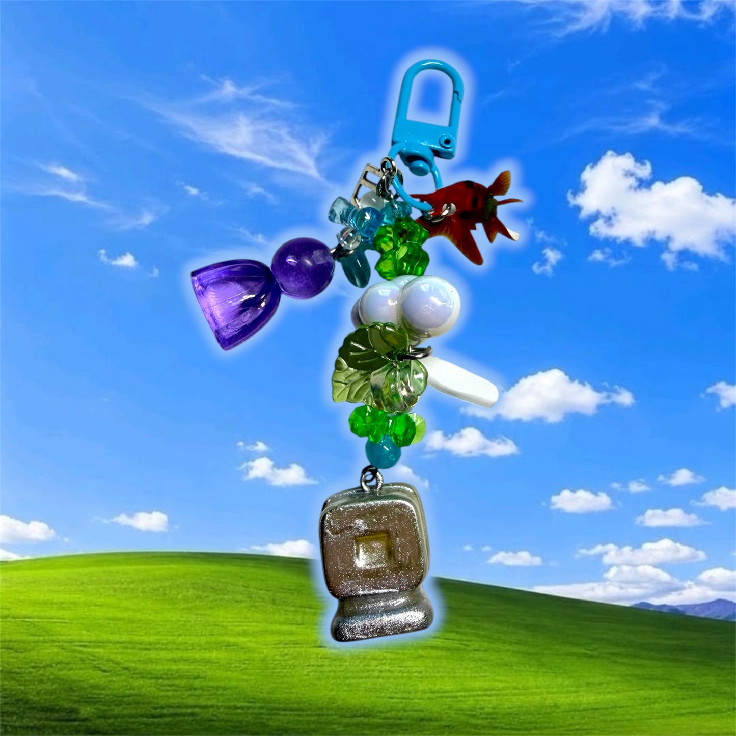 Frutiger Aero Keychain