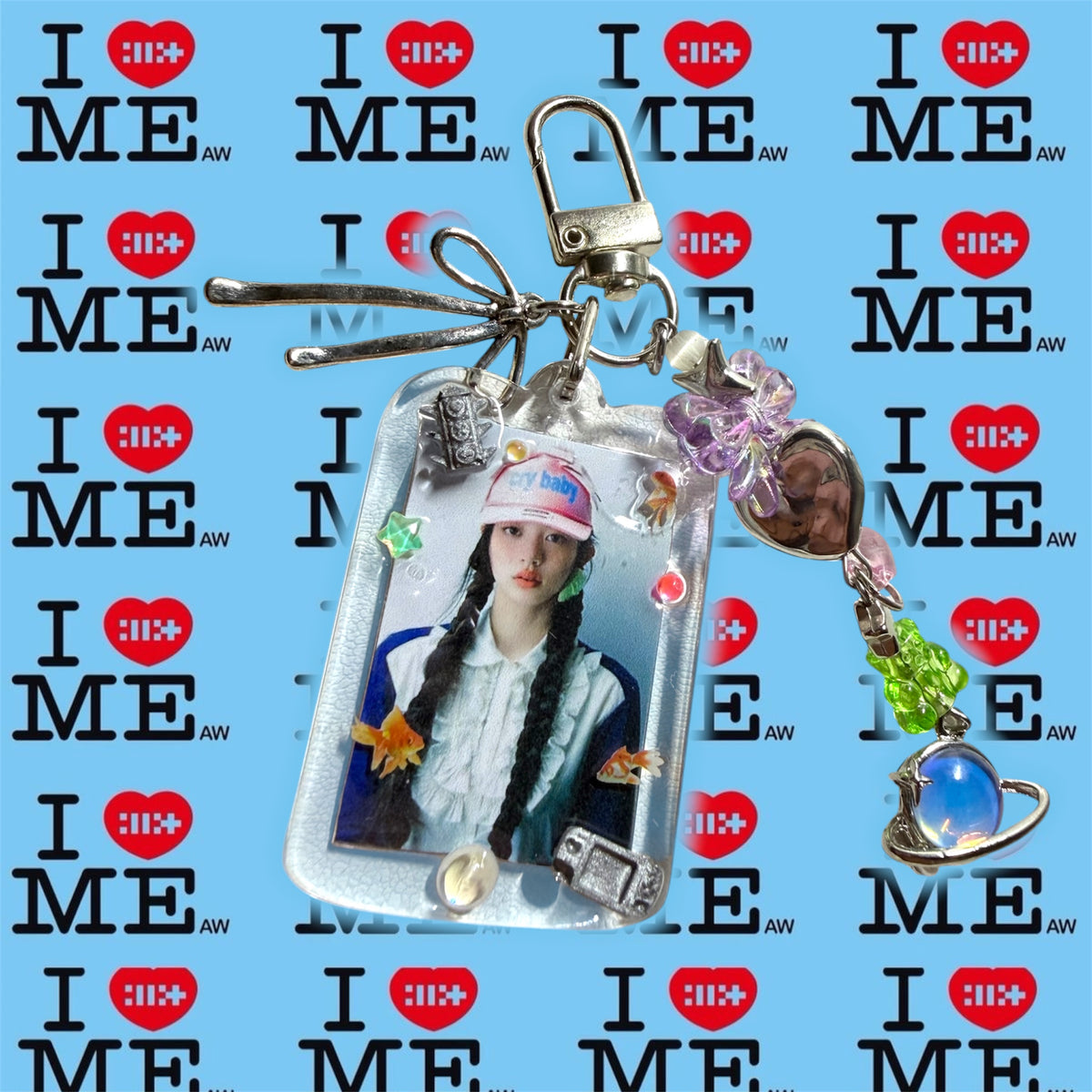 Illit Not Cute Anymore Minju Keychain