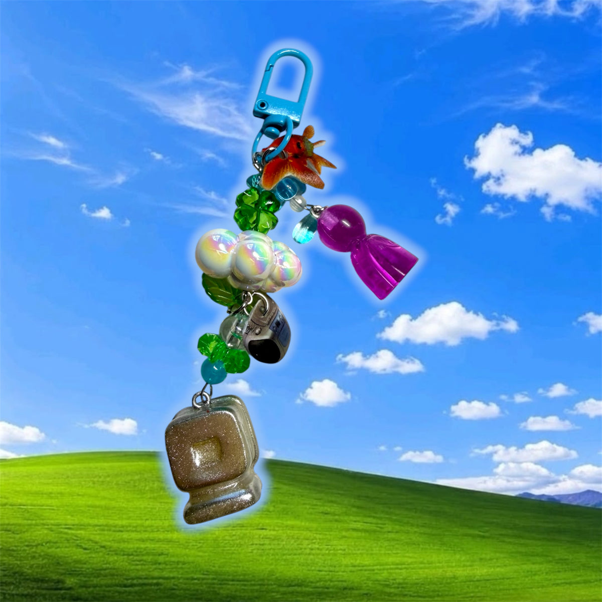 Frutiger Aero Keychain