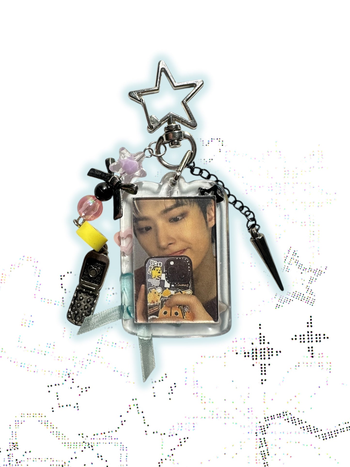 Ateez Mingi inspired keychain