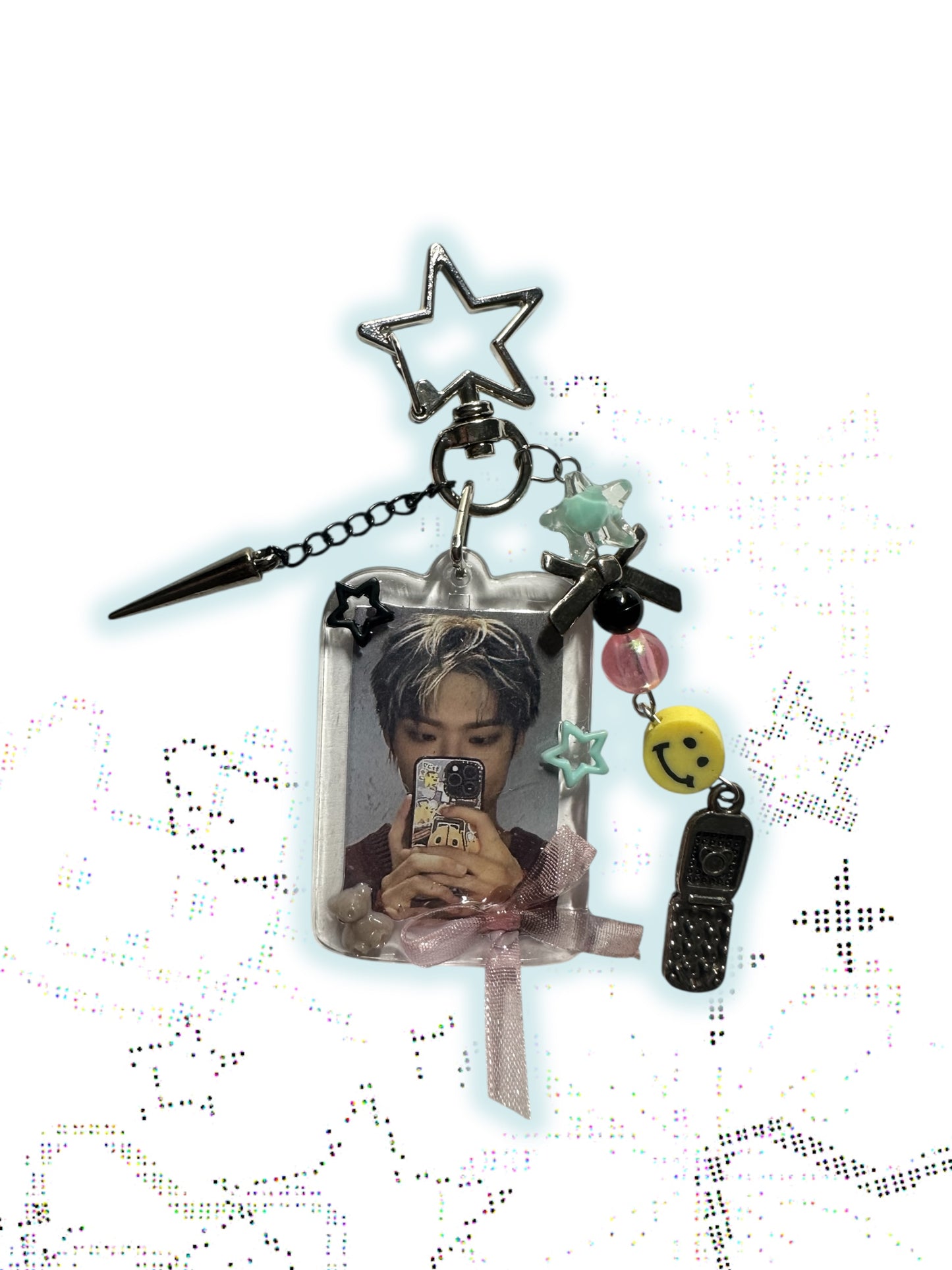 Ateez Mingi inspired keychain