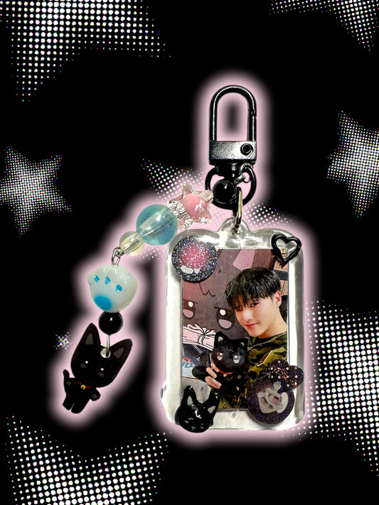 Ateez Aniteez Wooyoung inspired keychain