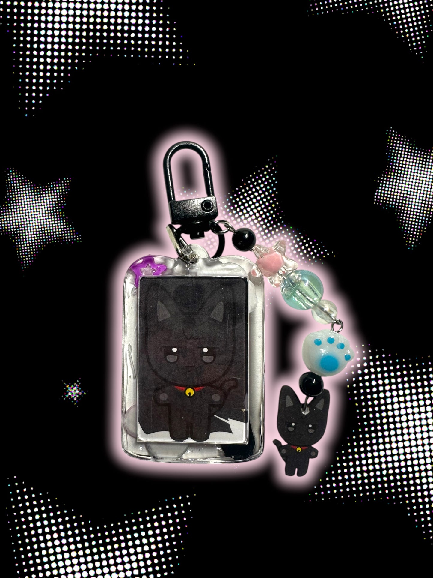 Ateez Aniteez Wooyoung inspired keychain