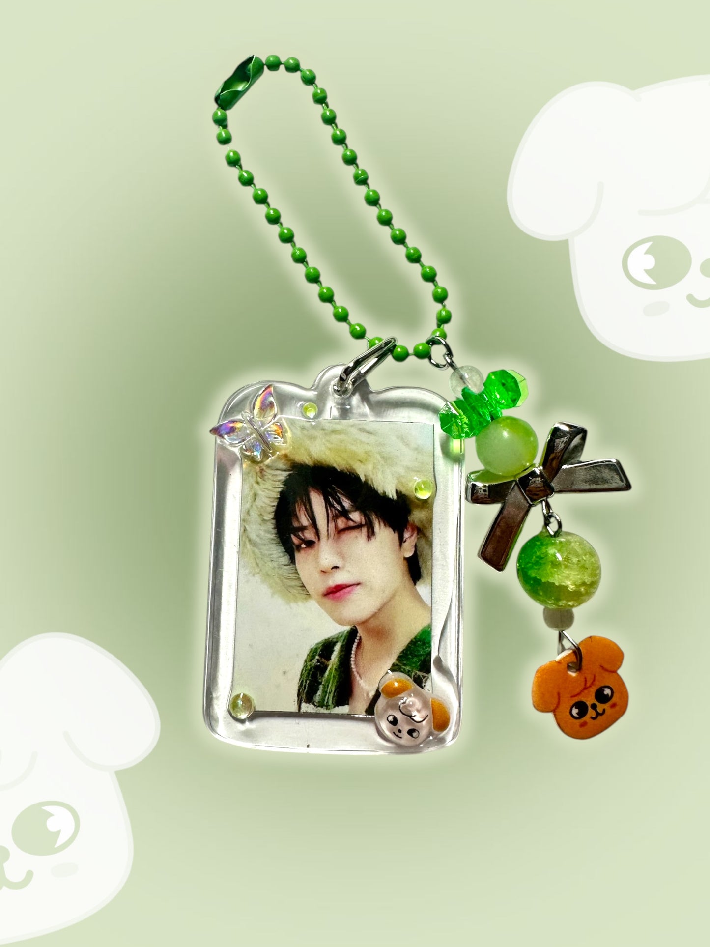 Stray Kids Skzoo Seungmin inspired keychain