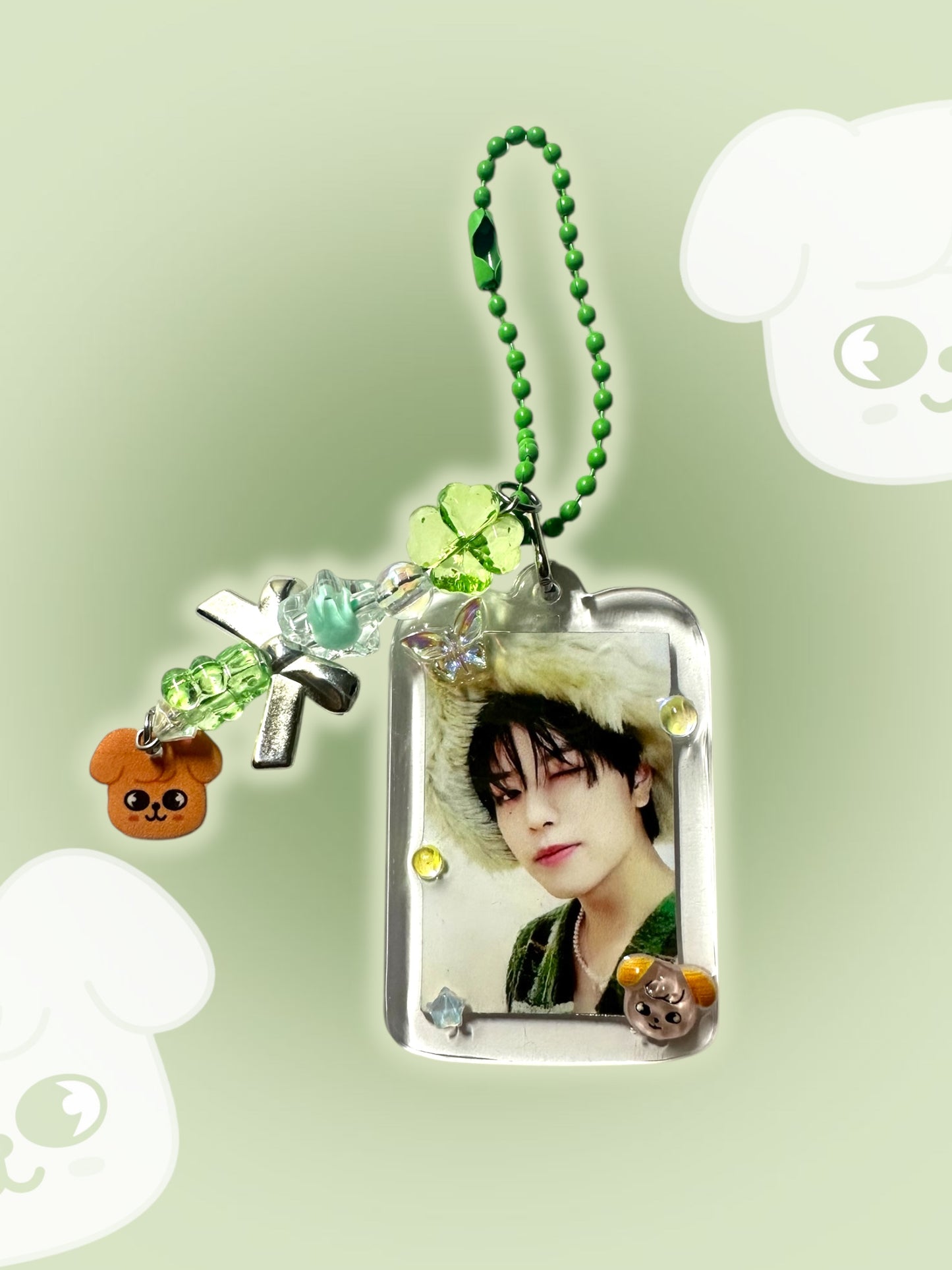 Stray Kids Skzoo Seungmin inspired keychain