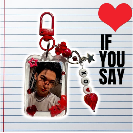 Enhypen Xo inspired keychain Niki