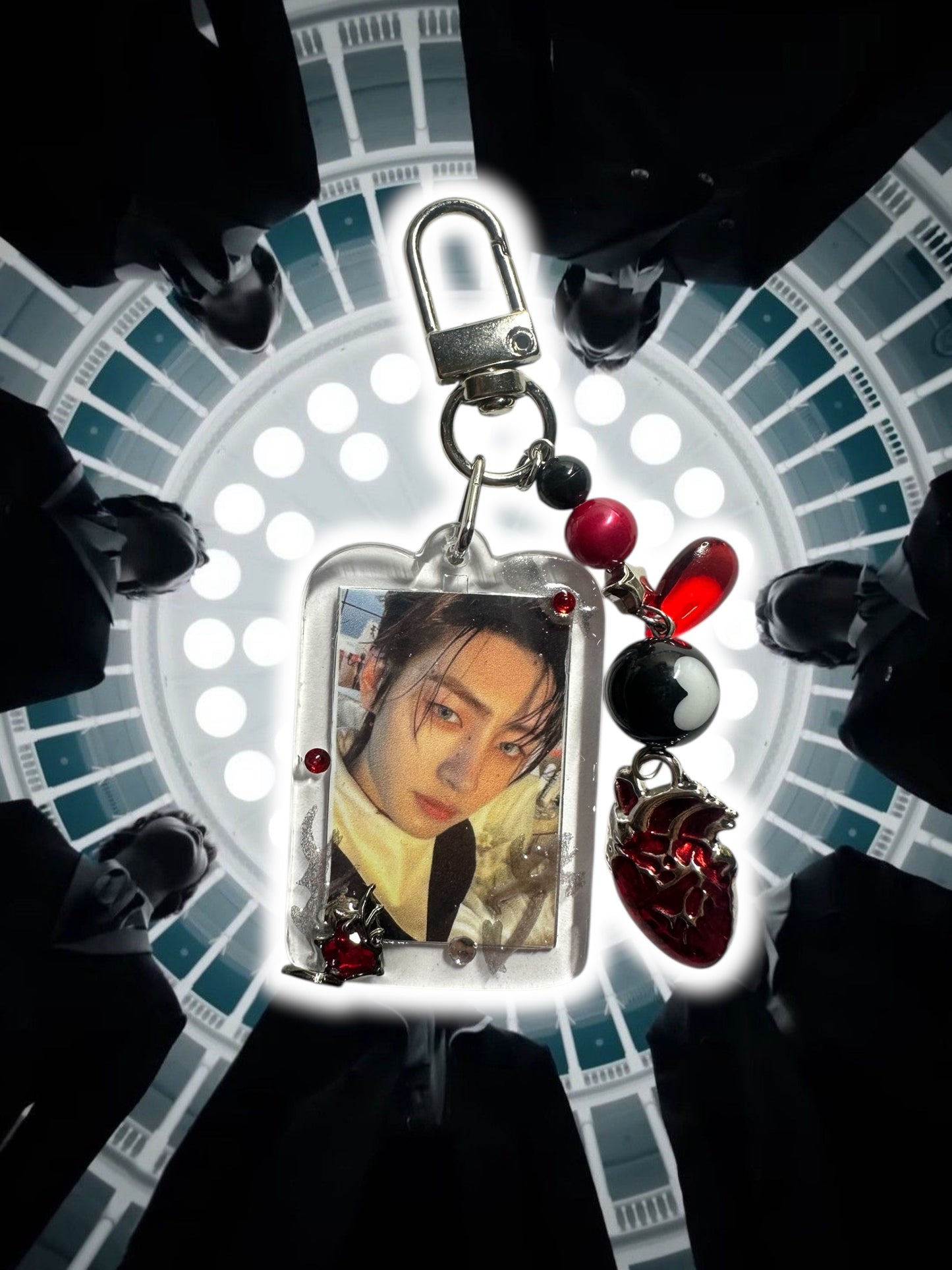 Enhypen Dark blood inspired keychain Sunghoon