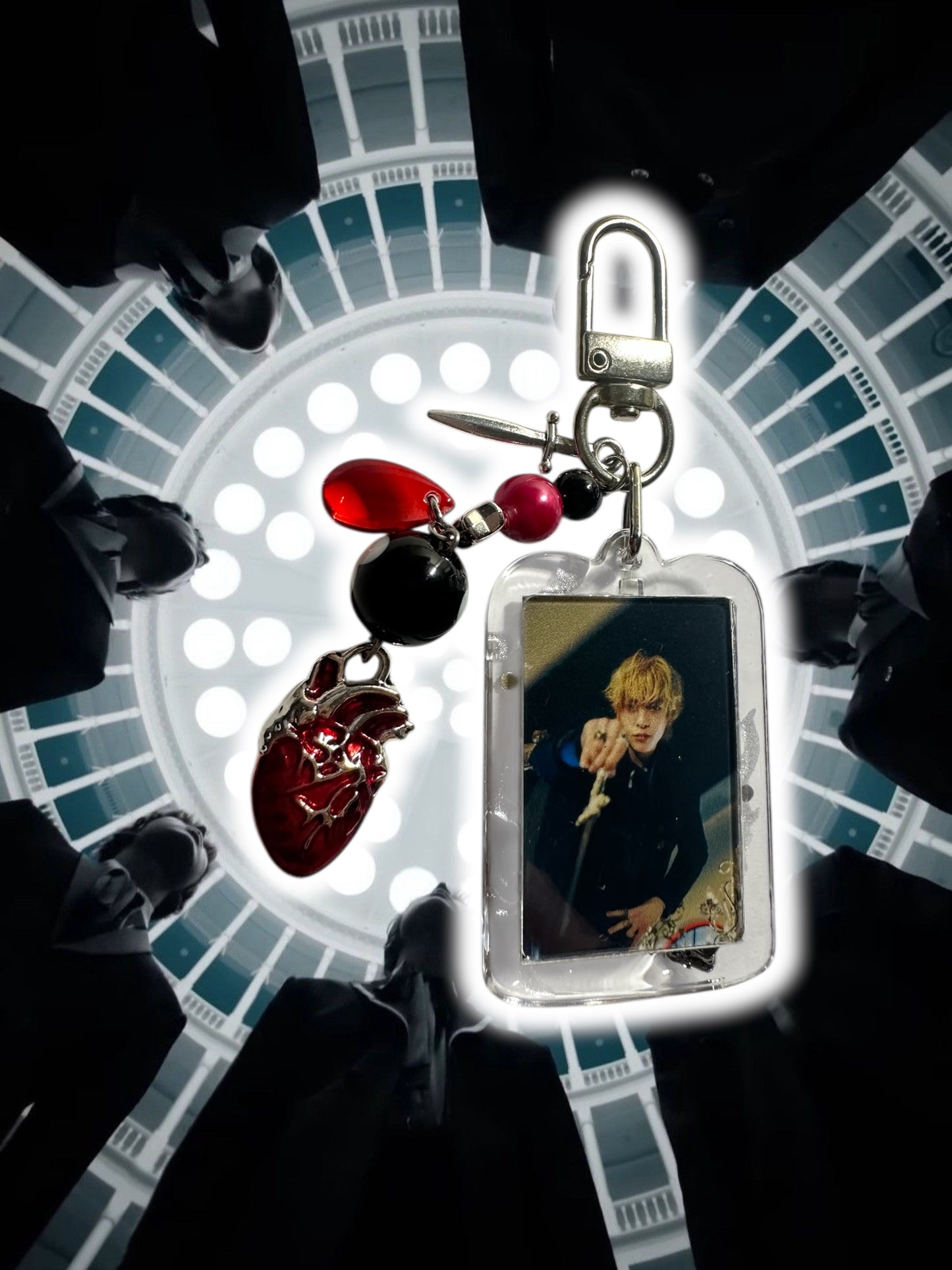 Enhypen Dark blood inspired keychain Jake