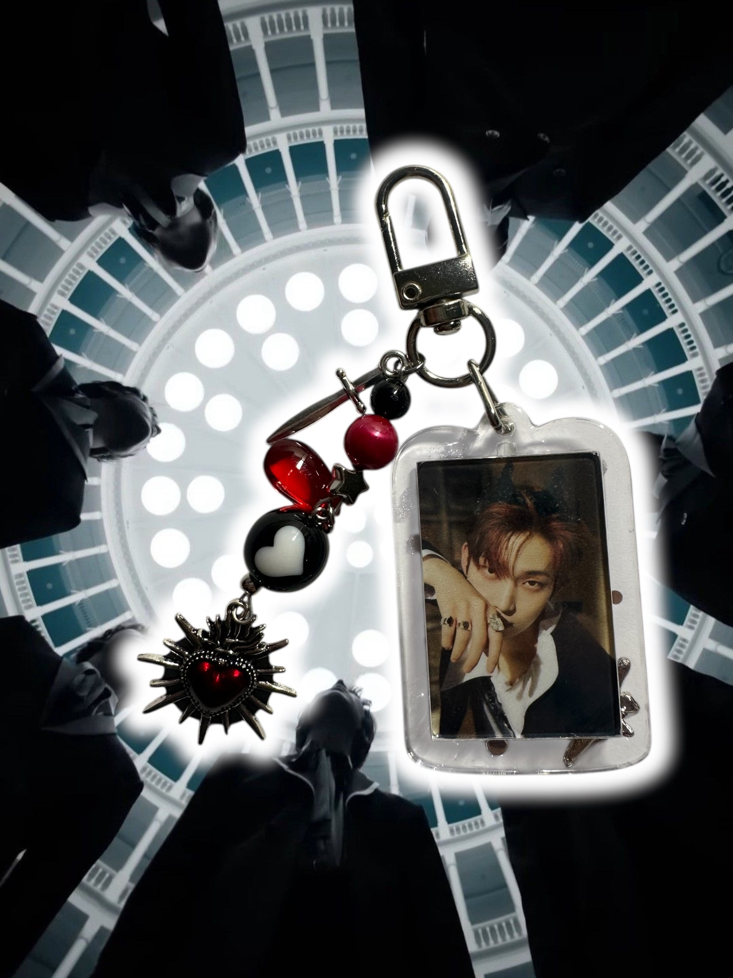 Enhypen Dark blood inspired keychain Sunoo