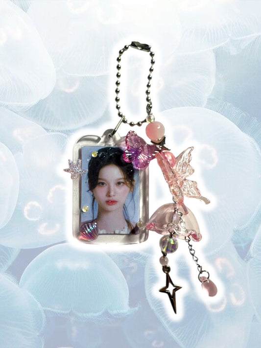 Nmixx jellyfish inspired keychains Sullyoon