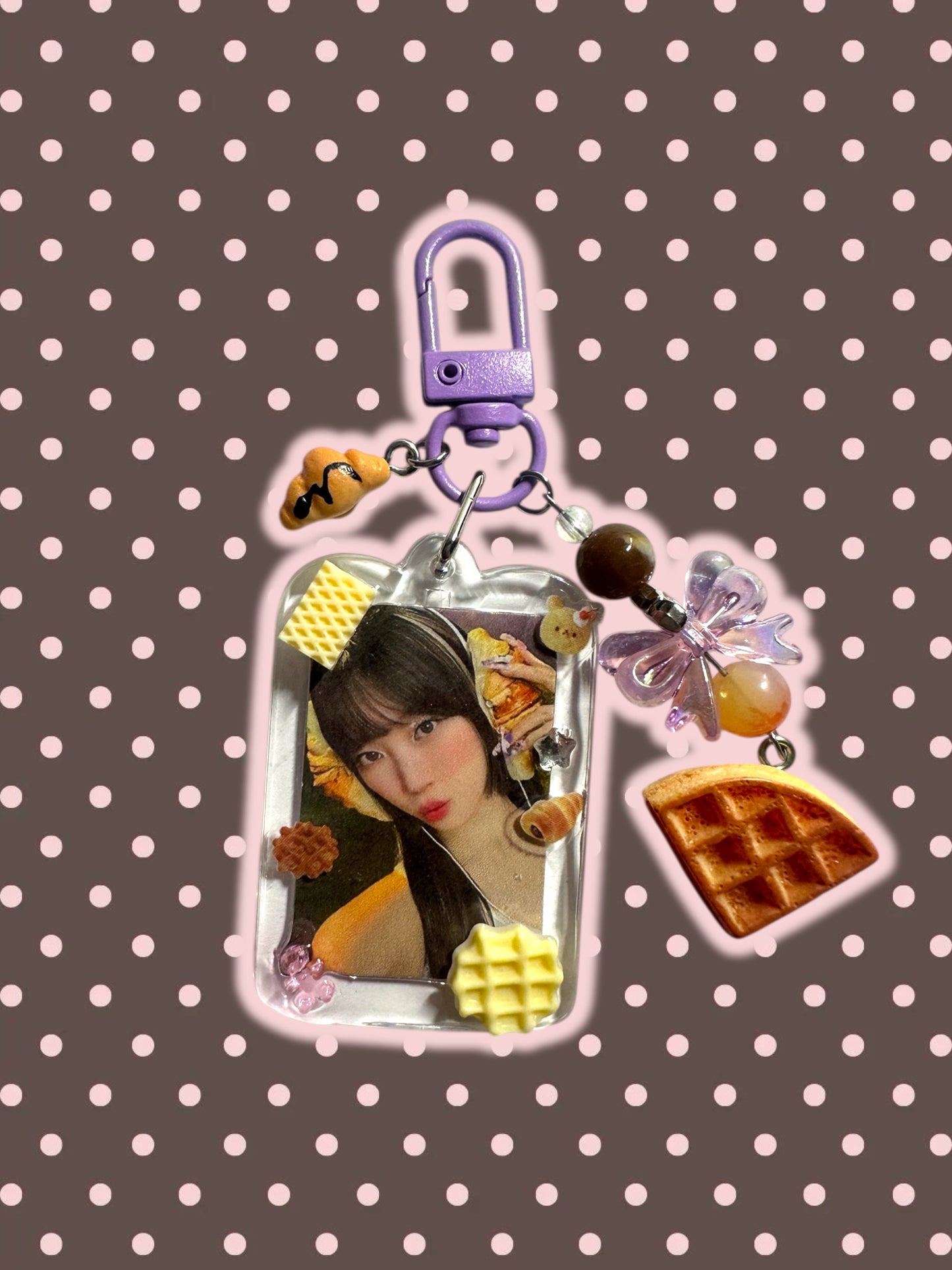 Le Sserafim Kazuha Crazy Inspired Keychain